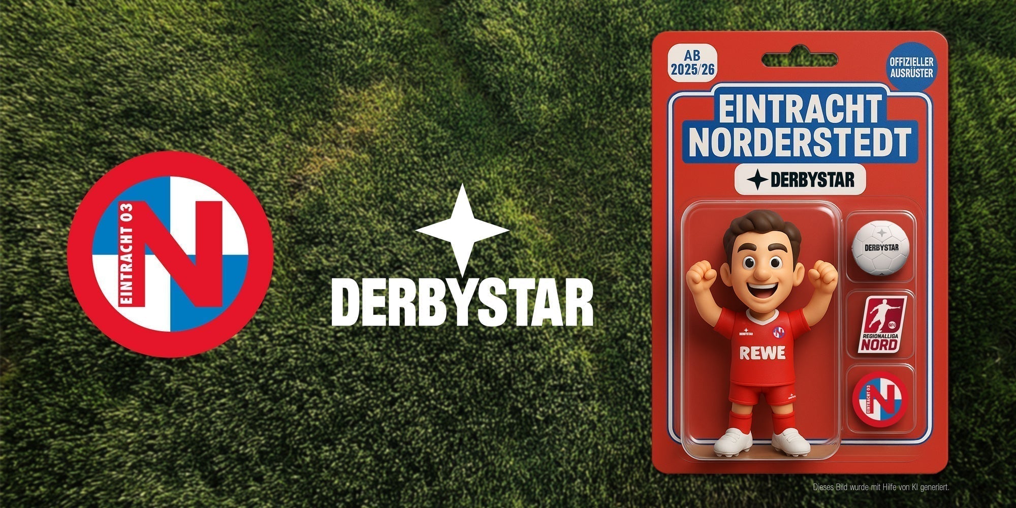 EINTRACHT NORDERSTEDT LÄUFT KÜNFTIG MIT DERBYSTAR AUF