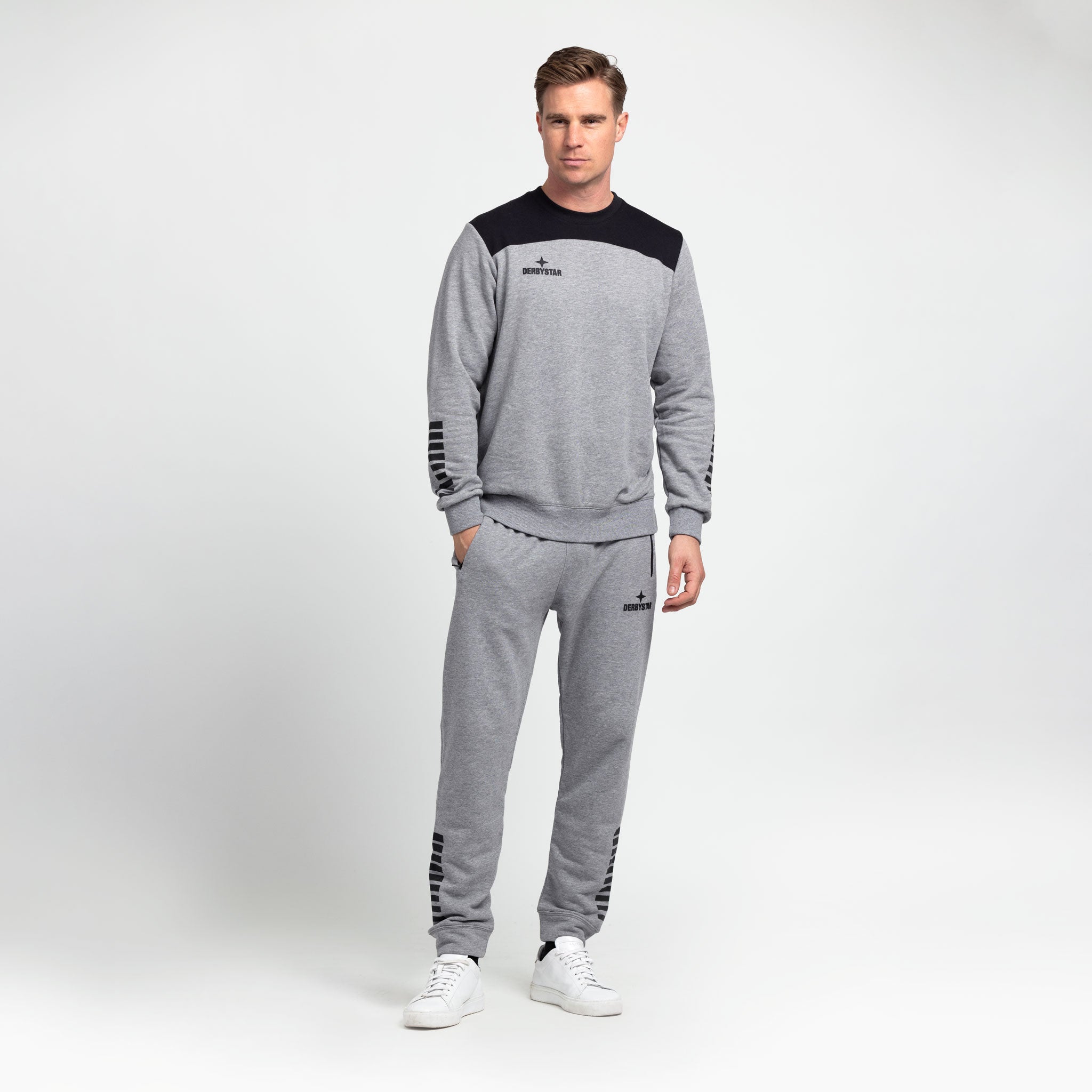 Ultimo Sweatshirt #farbe_grau/schwarz #farbe_grau/schwarz