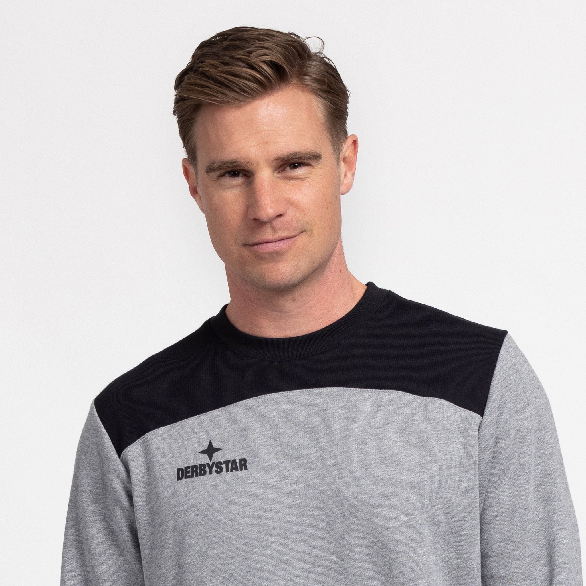 Ultimo Sweatshirt #farbe_grau/schwarz #farbe_grau/schwarz