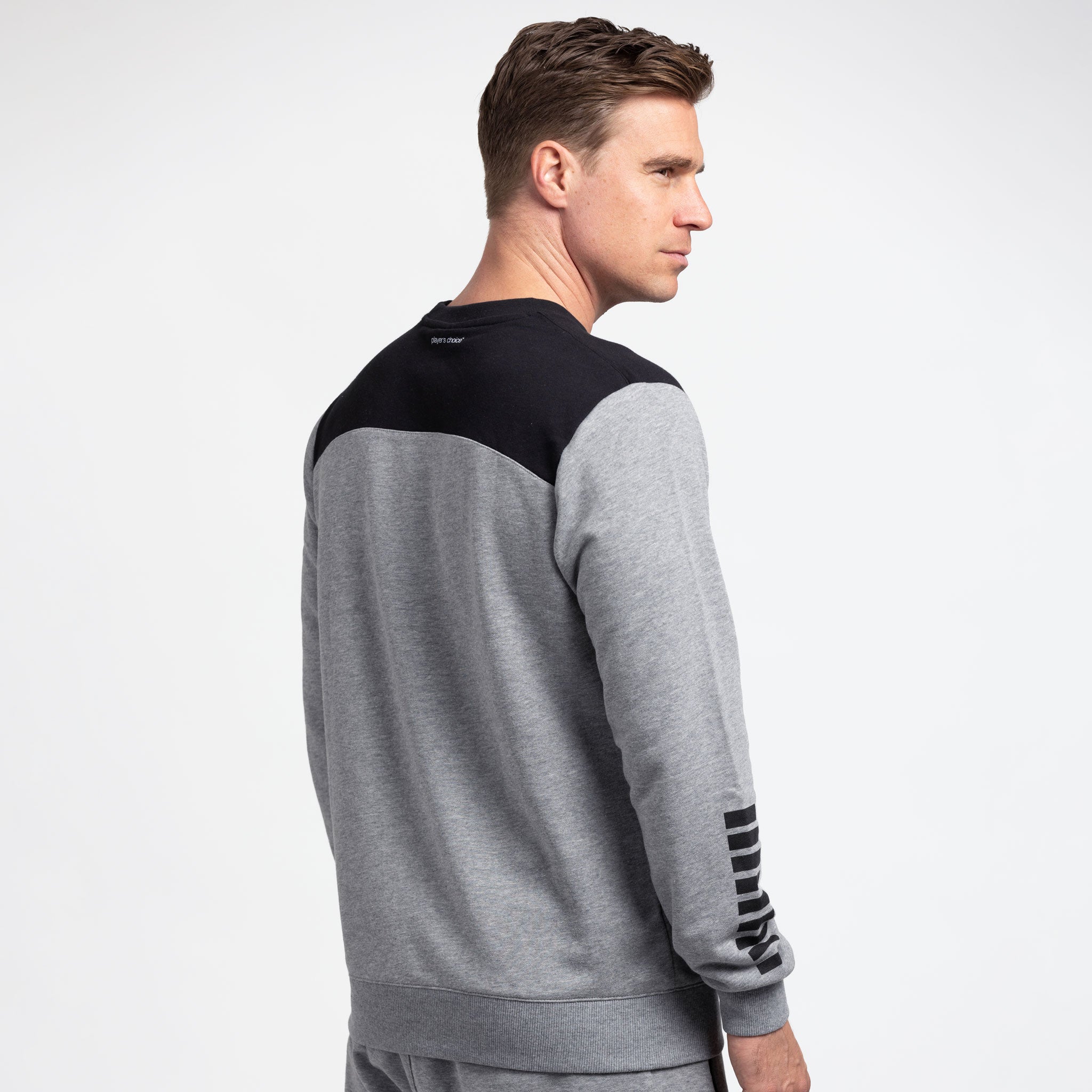 Ultimo Sweatshirt #farbe_grau/schwarz #farbe_grau/schwarz