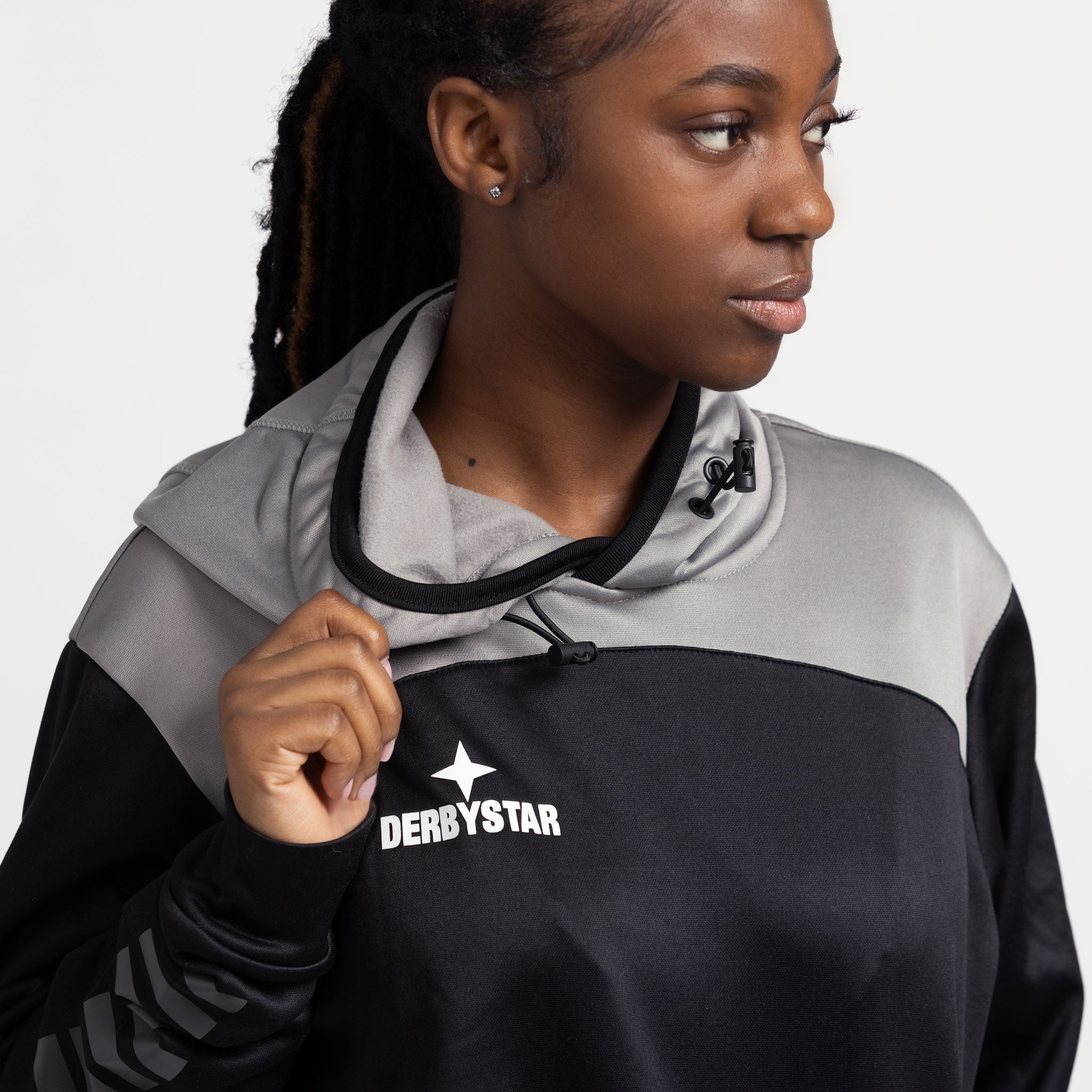 Ultimo Kapuzenpulllover #farbe_schwarz/grau #farbe_schwarz/grau