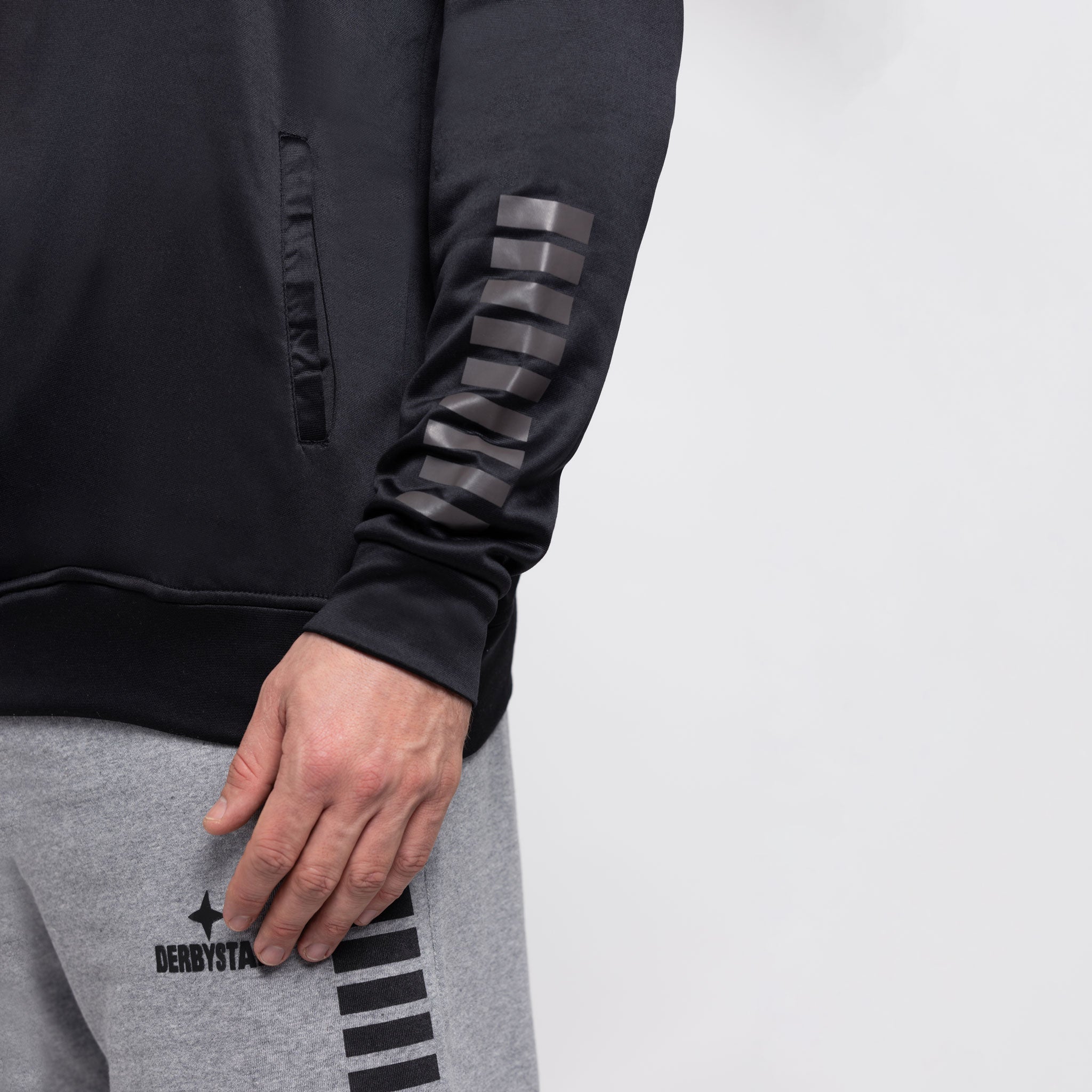 Ultimo Kapuzenpulllover #farbe_schwarz/grau #farbe_schwarz/grau