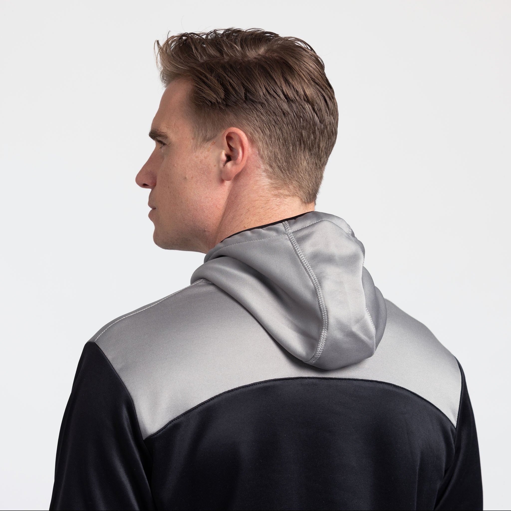 Ultimo Kapuzenpulllover #farbe_schwarz/grau #farbe_schwarz/grau