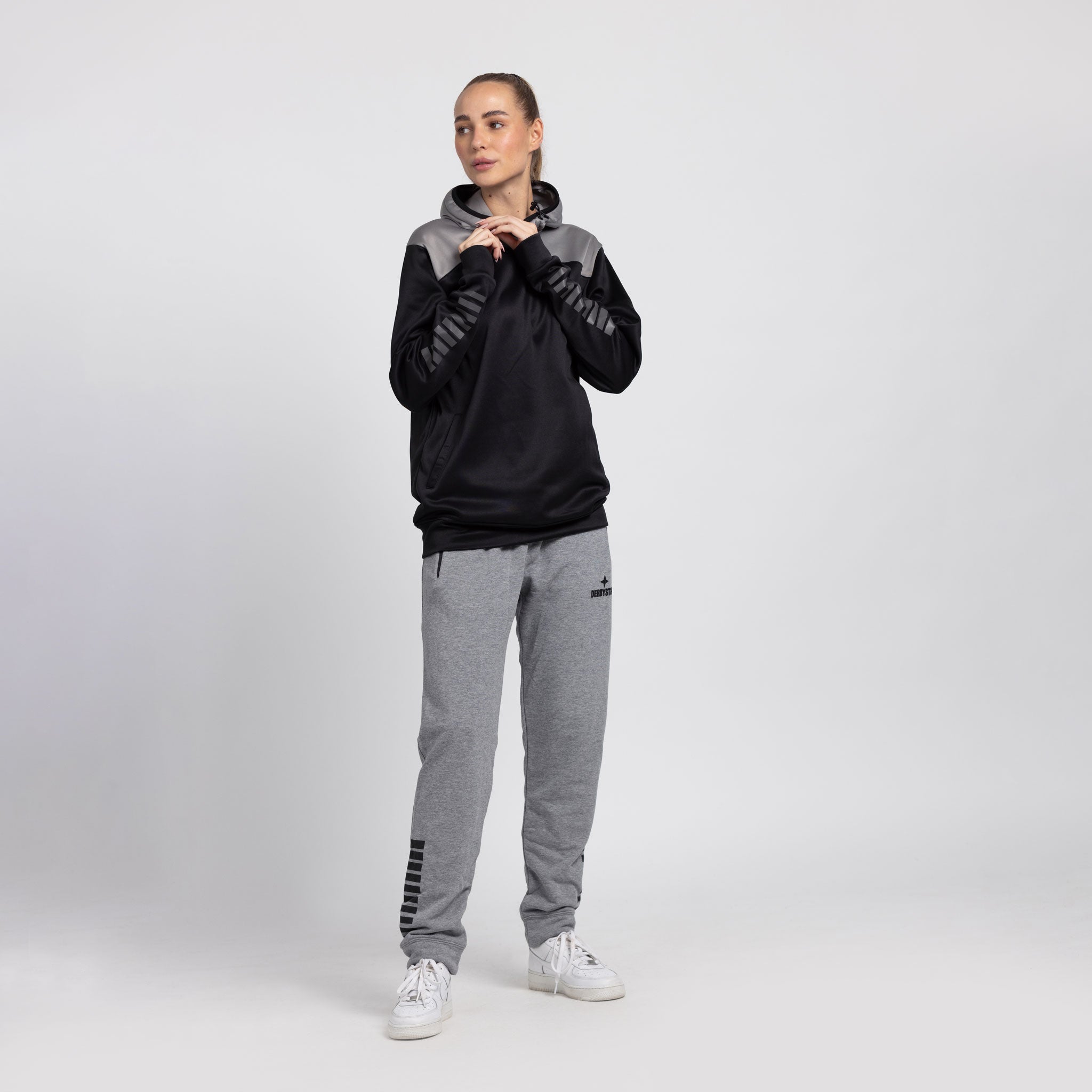 Ultimo Kapuzenpulllover #farbe_schwarz/grau #farbe_schwarz/grau