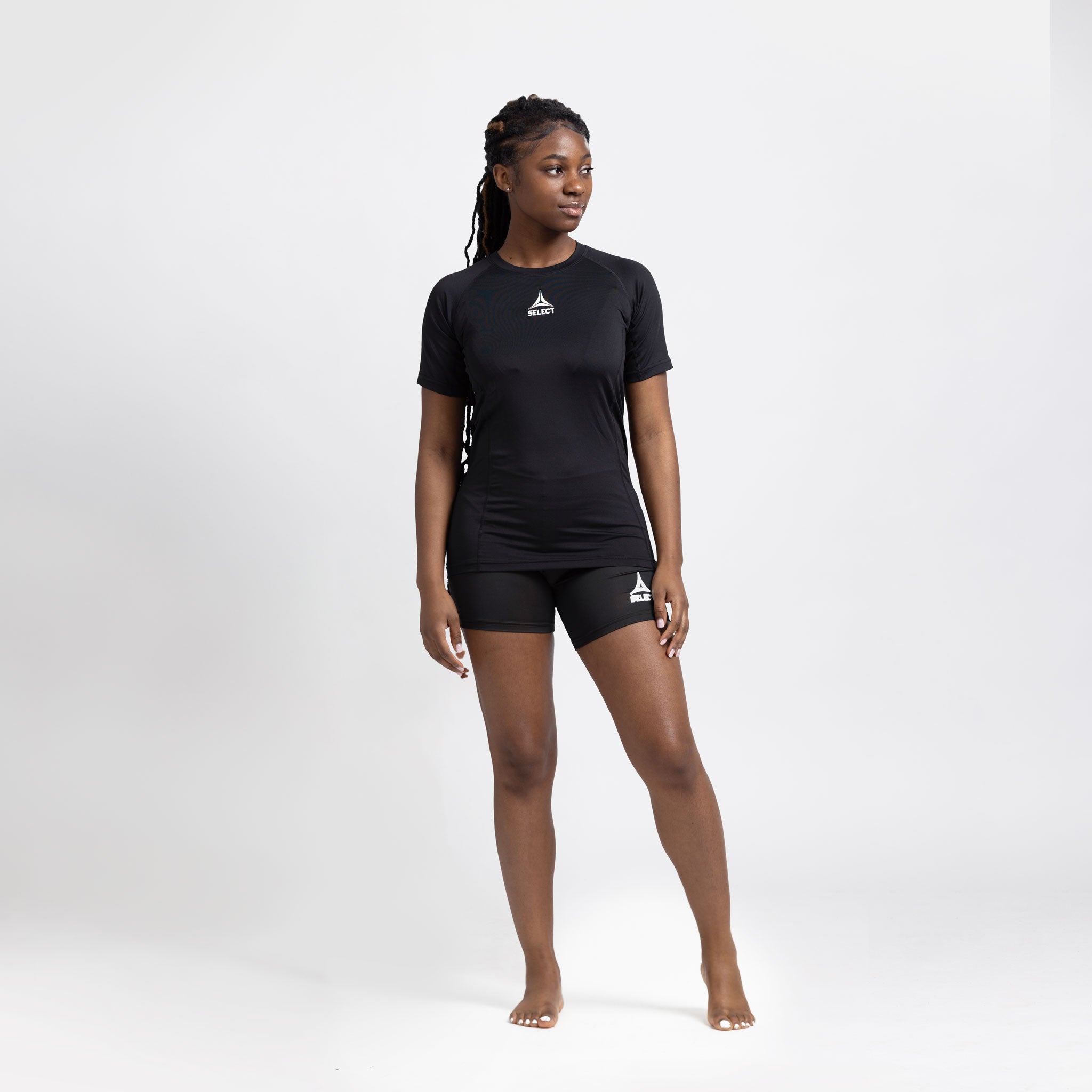 Funktionsshirt Kurz #farbe_schwarz #farbe_schwarz