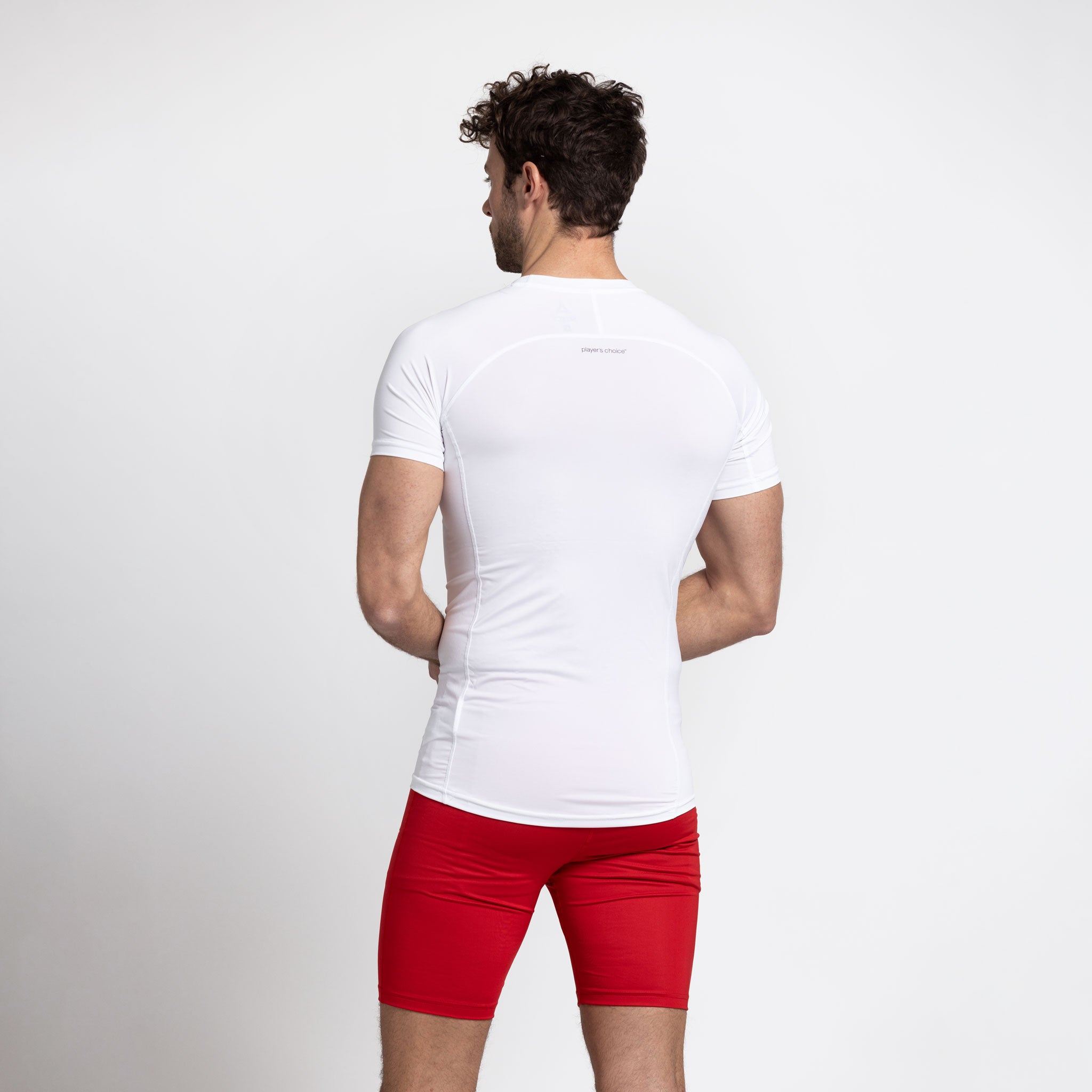 Funktionsshirt Kurz #farbe_weiß #farbe_weiß