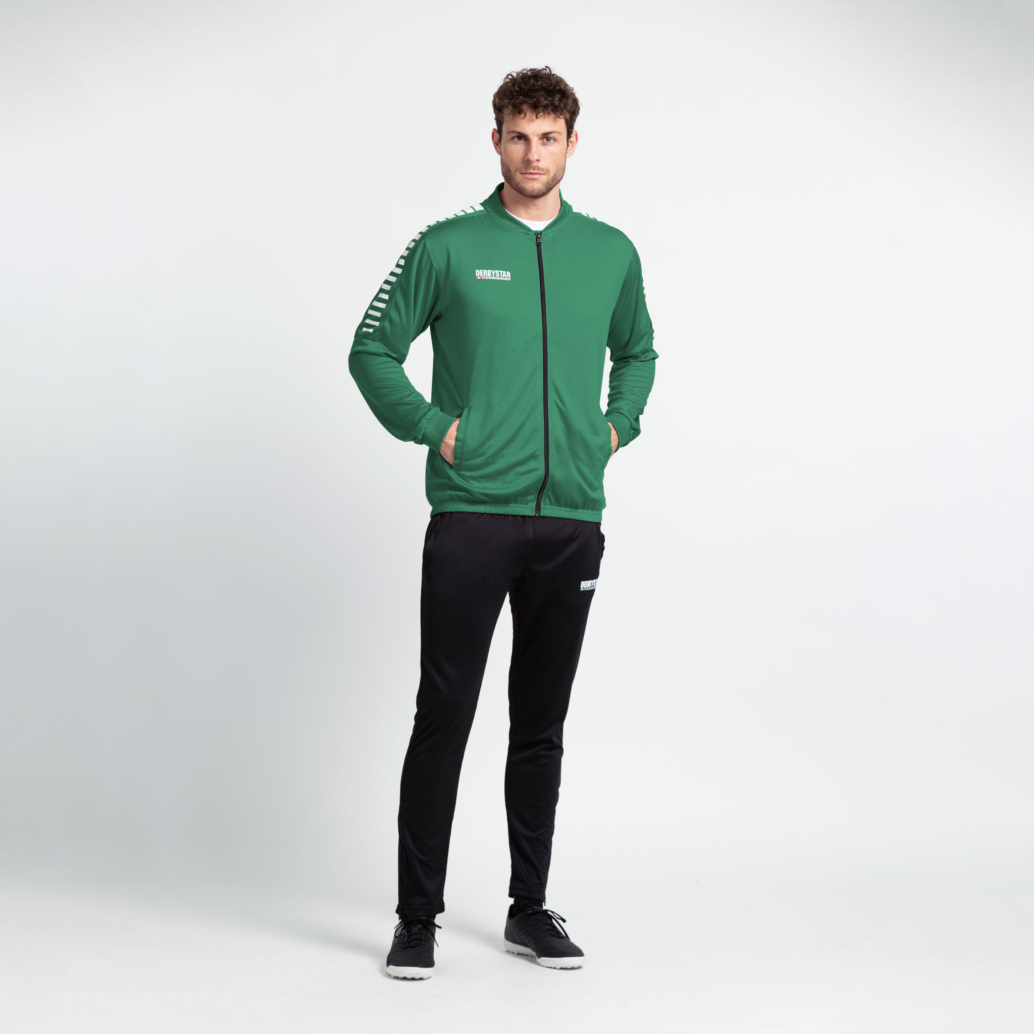 Hyper Poly-Arbeitsjacke #farbe_grün/weiß #farbe_grün/weiß