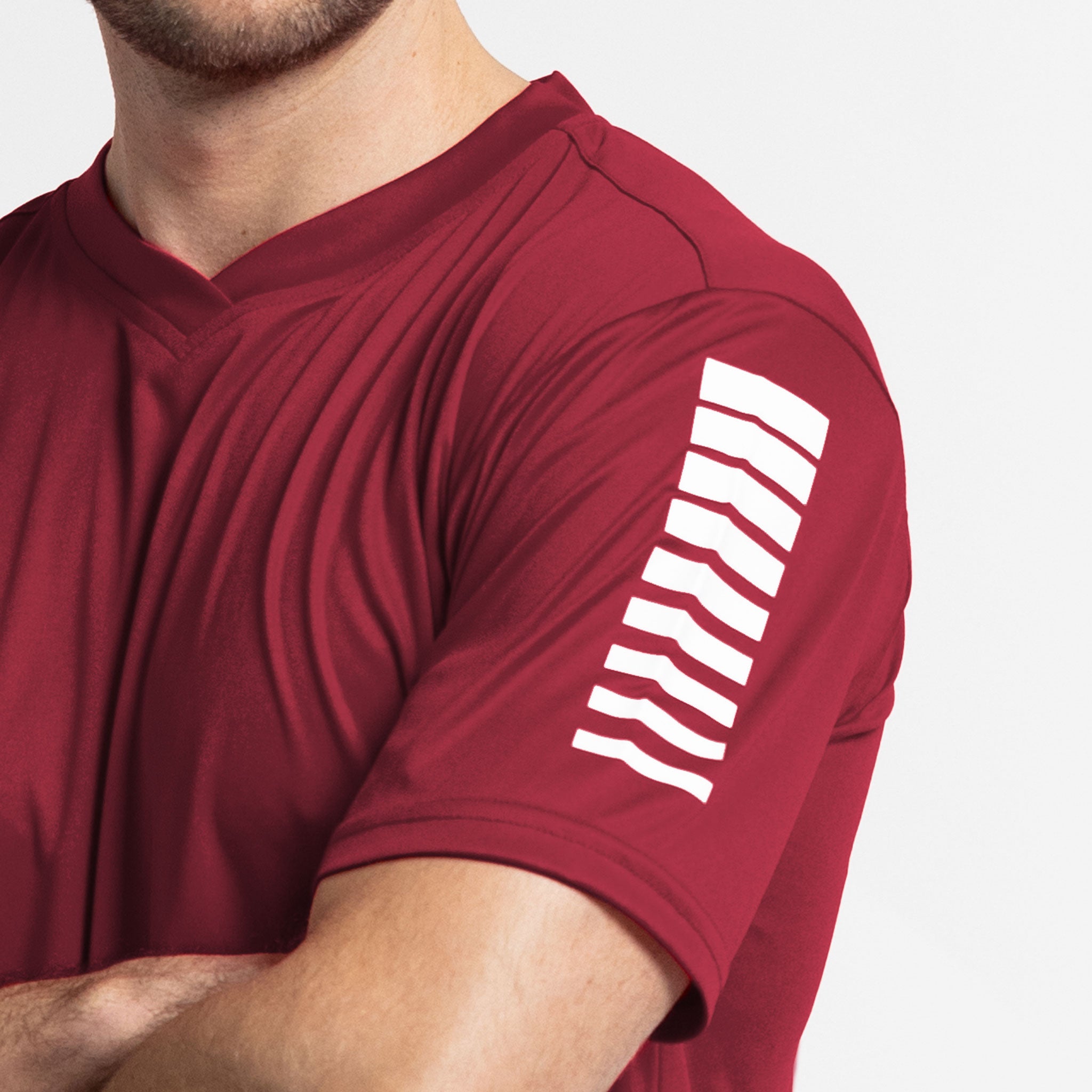 Contra Trikot #farbe_bordeaux/weiß #farbe_bordeaux/weiß