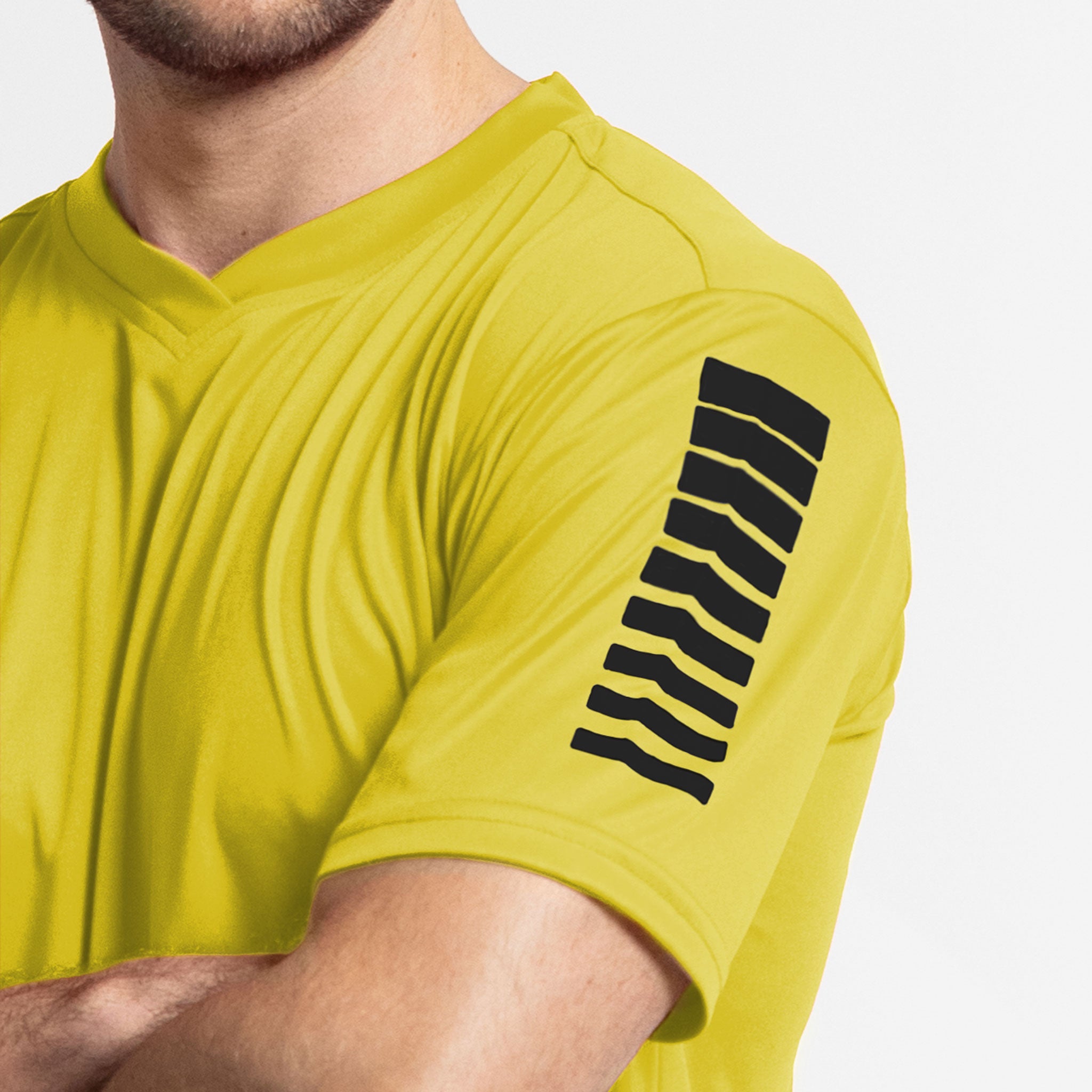 Contra Trikot #farbe_gelb/schwarz