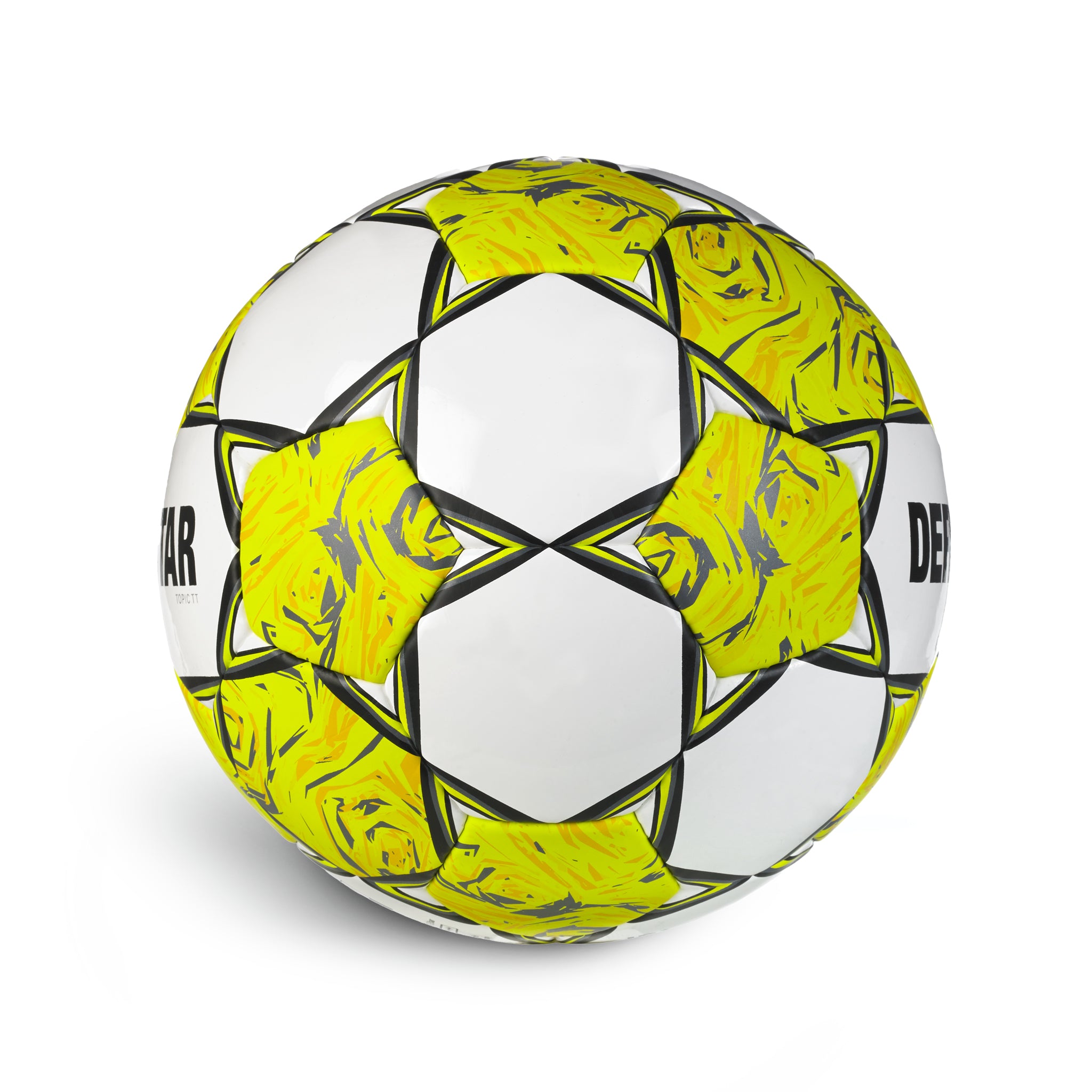 Topic TT 10er Ballpaket Clubfarben + Spielball #farbe_weiß/gelb