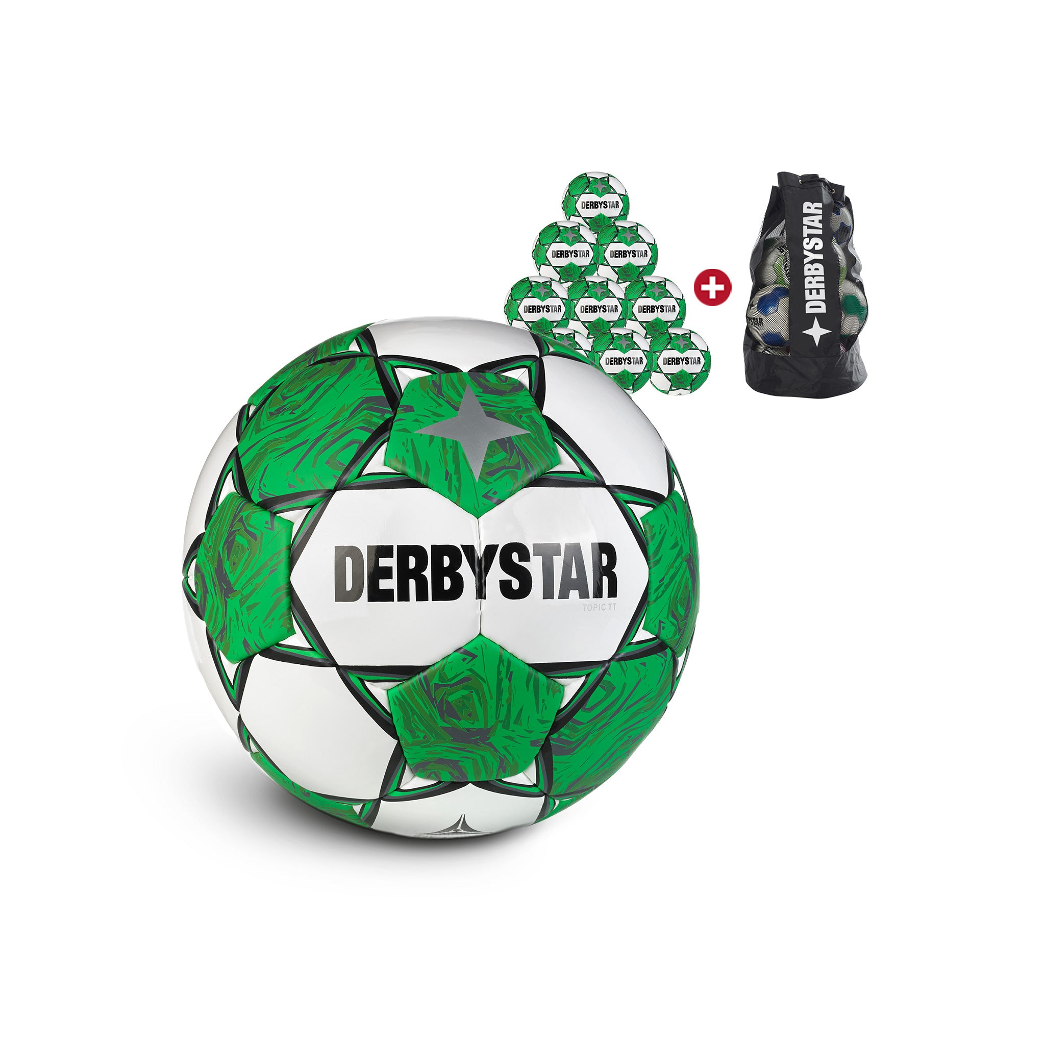 Topic TT 10er Ballpaket #farbe_weiß/grün