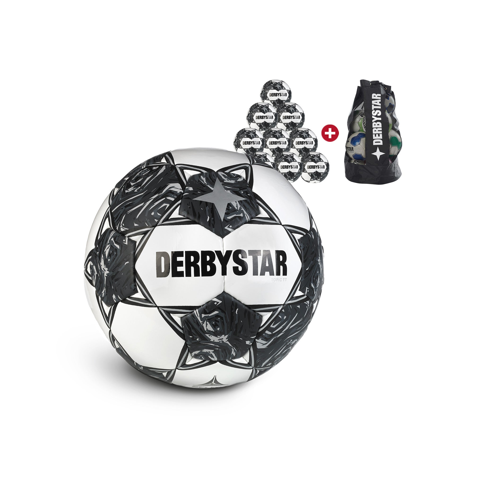 Topic TT 10er Ballpaket #farbe_weiß/schwarz