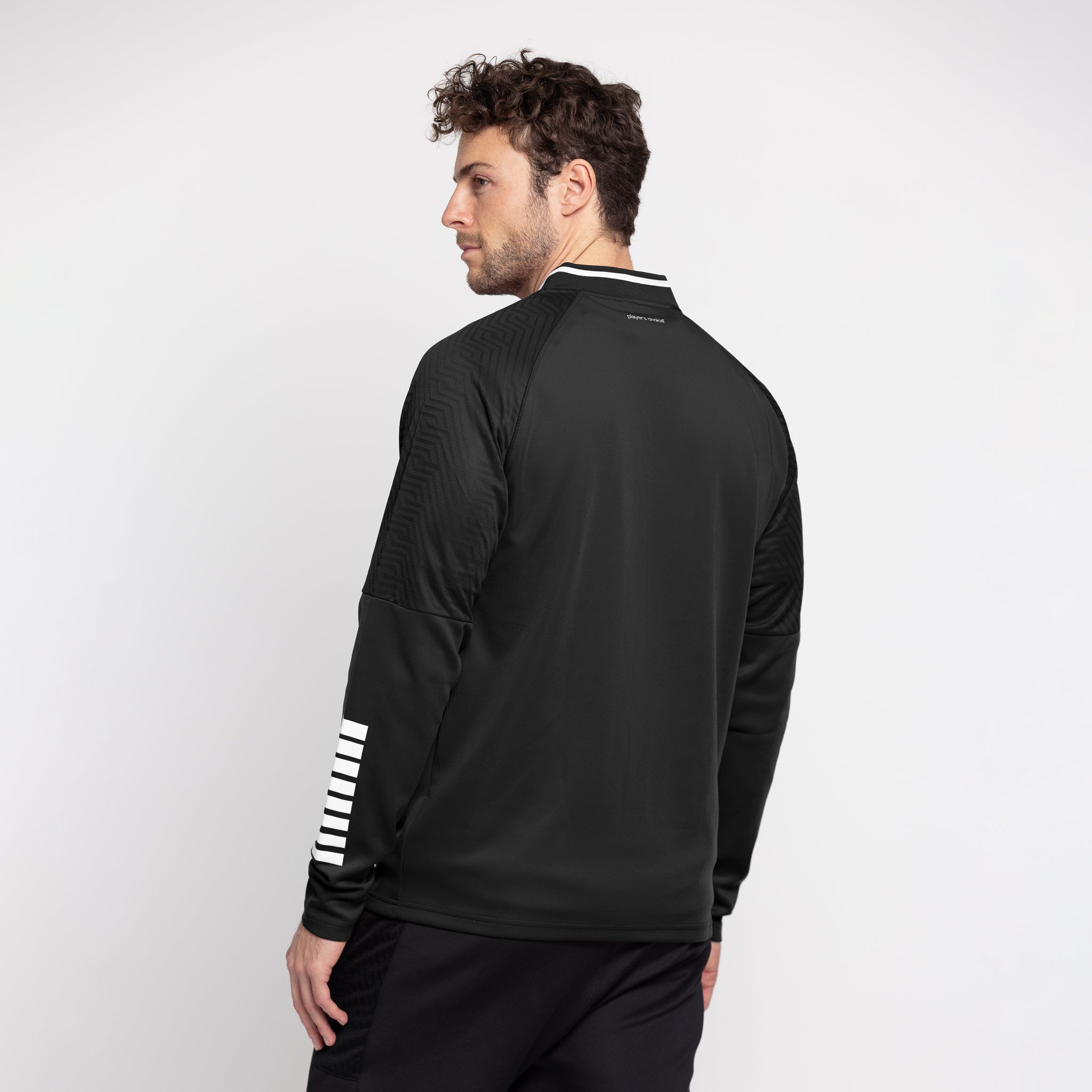 Primo Trainingsjacke v24 #farbe_schwarz/weiß #farbe_schwarz/weiß