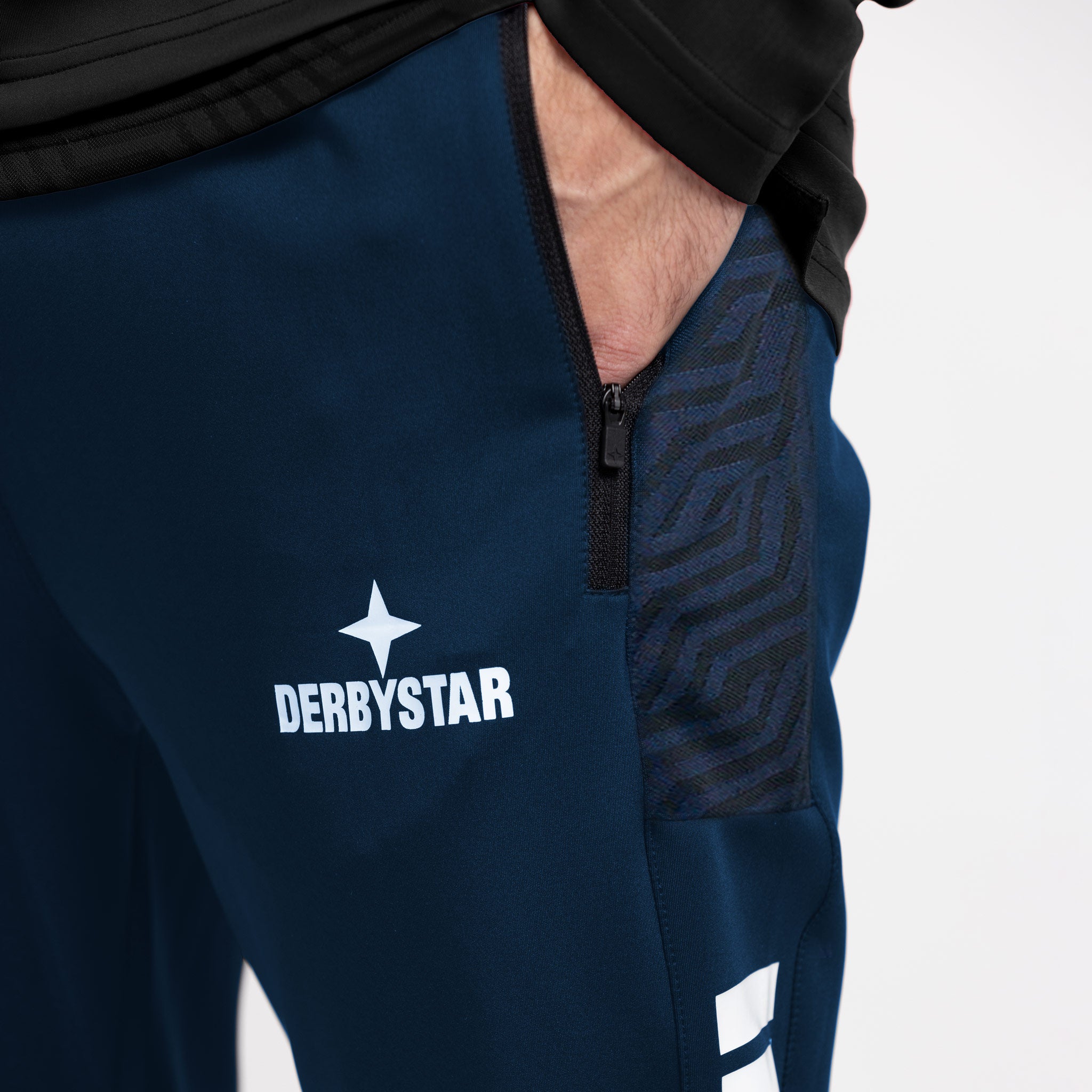 Primo Trainingshose Regular v24 #farbe_navy/weiß