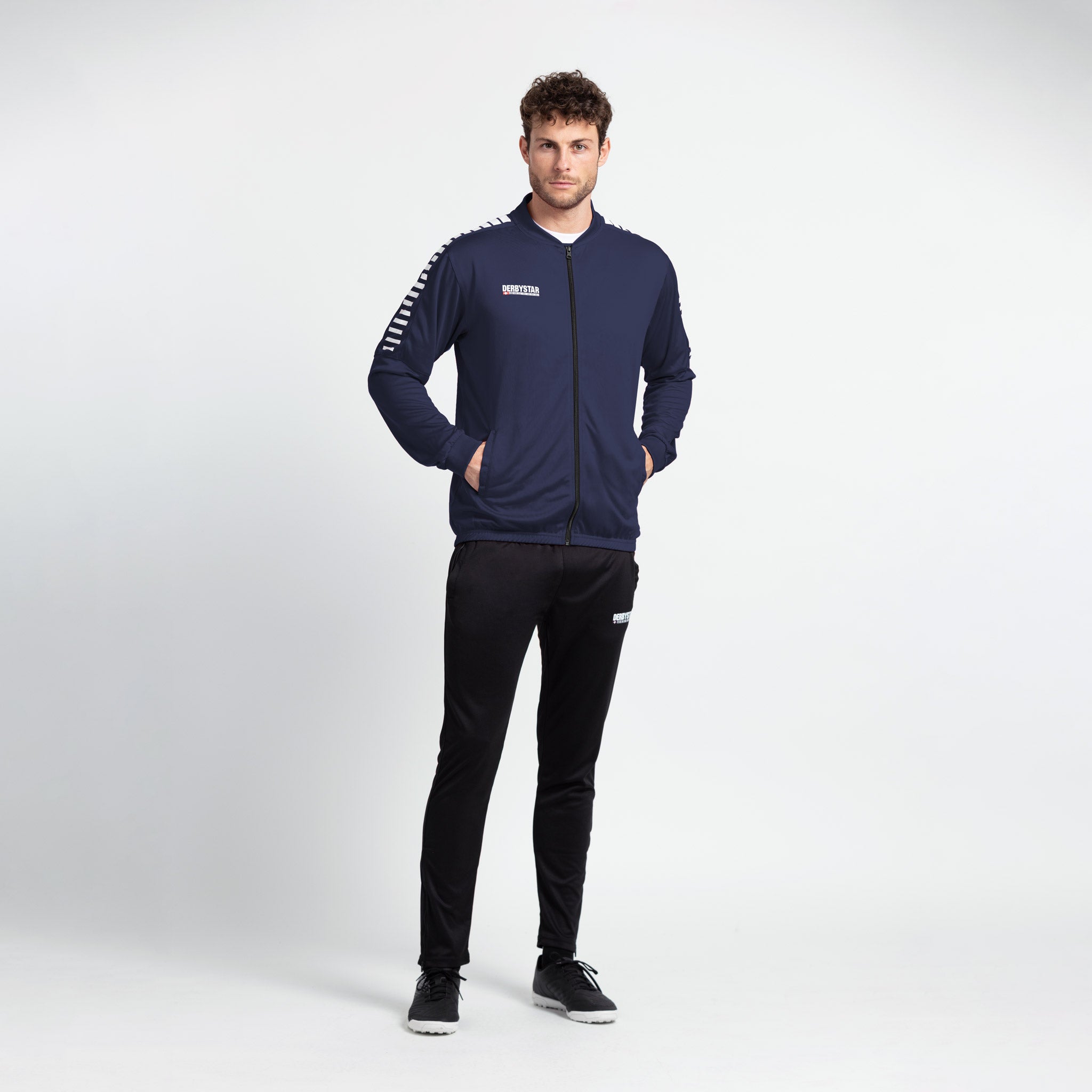 Hyper Poly-Arbeitsjacke #farbe_navy/weiß #farbe_navy/weiß