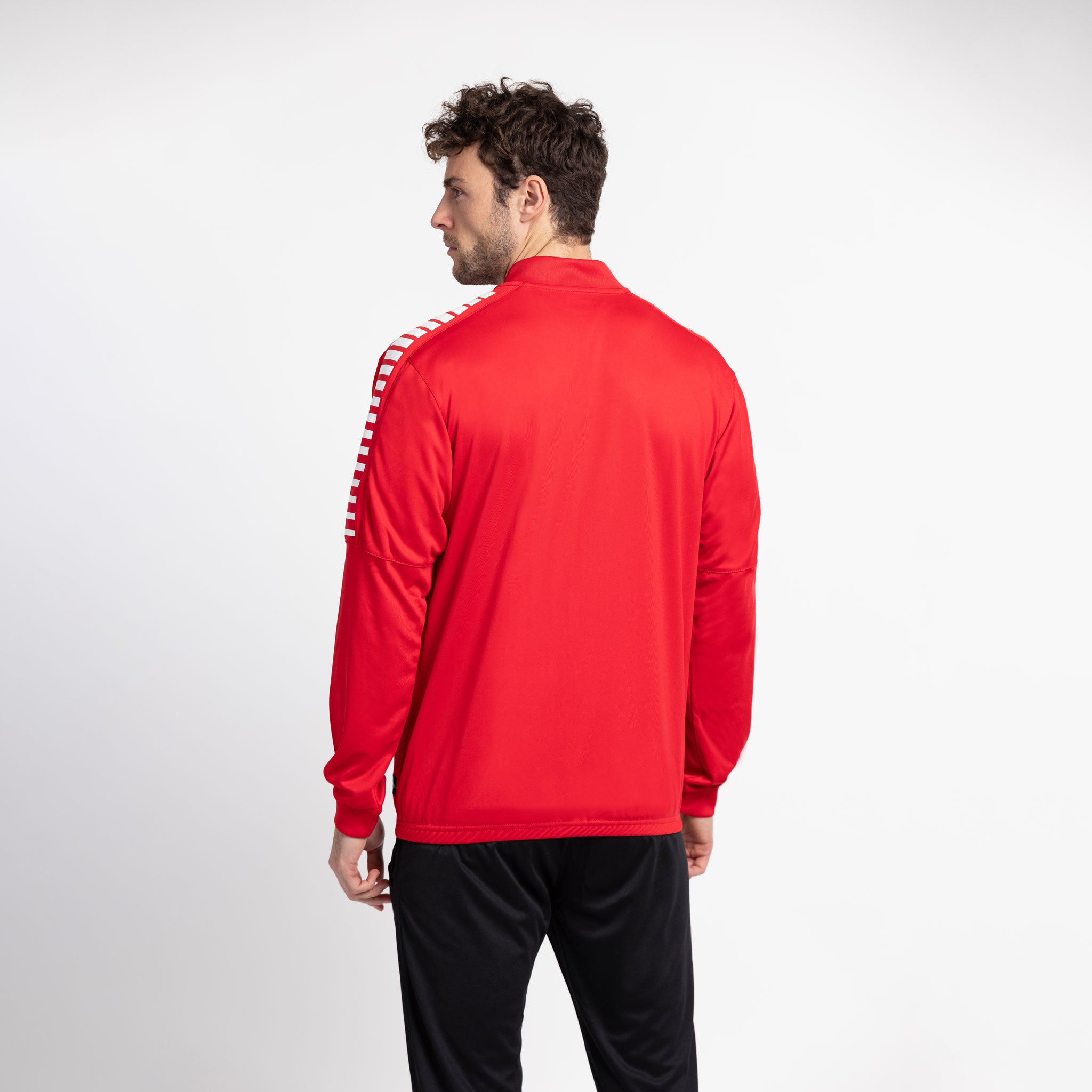 Hyper Poly-Arbeitsjacke #farbe_rot/weiß #farbe_rot/weiß