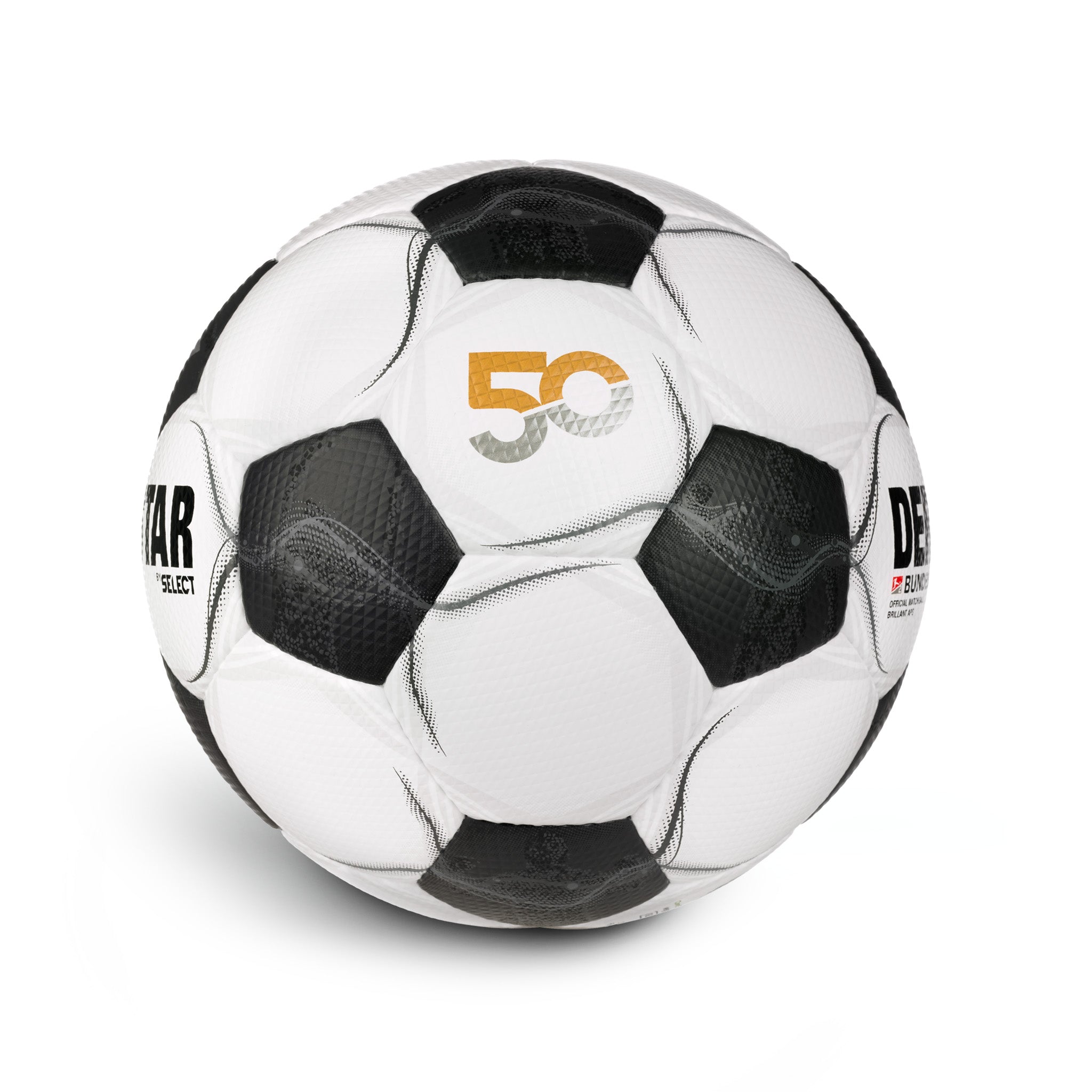 2. Bundesliga Brillant Replica Classic v24 #farbe_weiß/schwarz