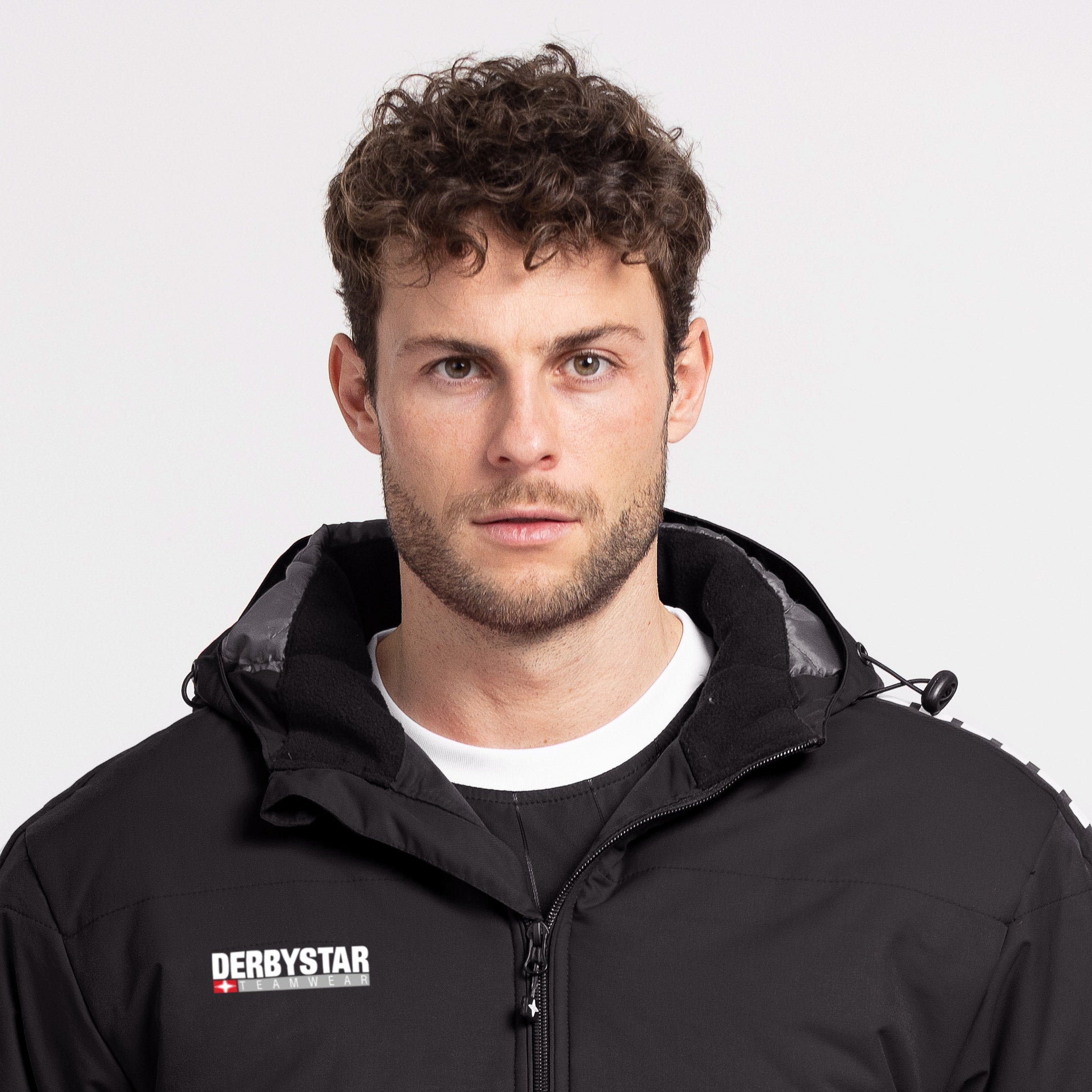 Hyper Stadionjacke #farbe_schwarz/weiß #farbe_schwarz/weiß