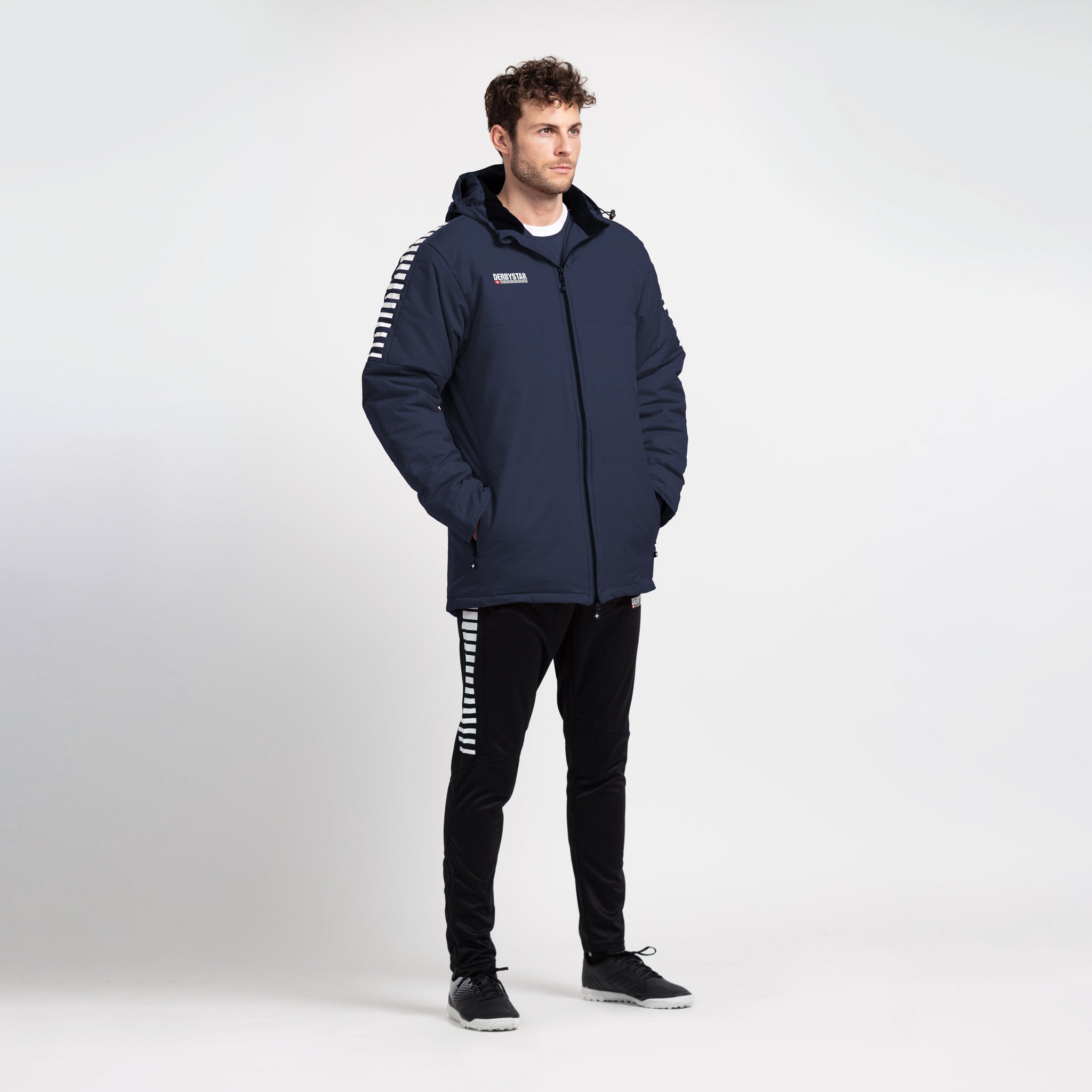 Hyper Stadionjacke #farbe_navy/weiß #farbe_navy/weiß