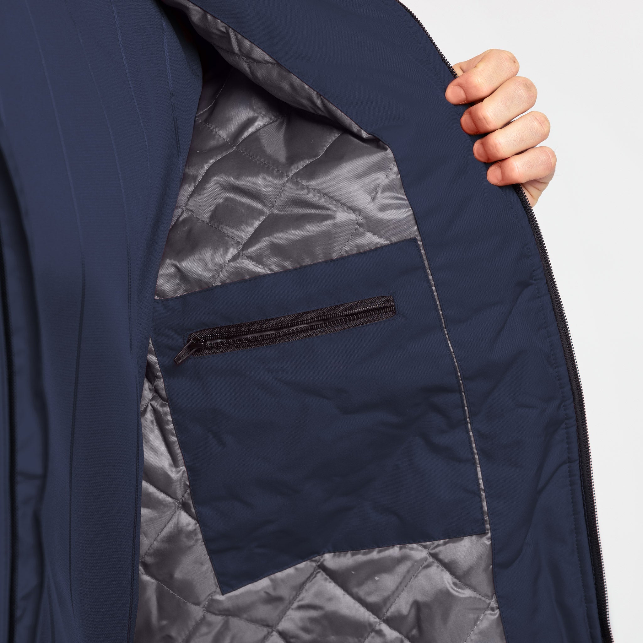 Hyper Stadionjacke #farbe_navy/weiß #farbe_navy/weiß