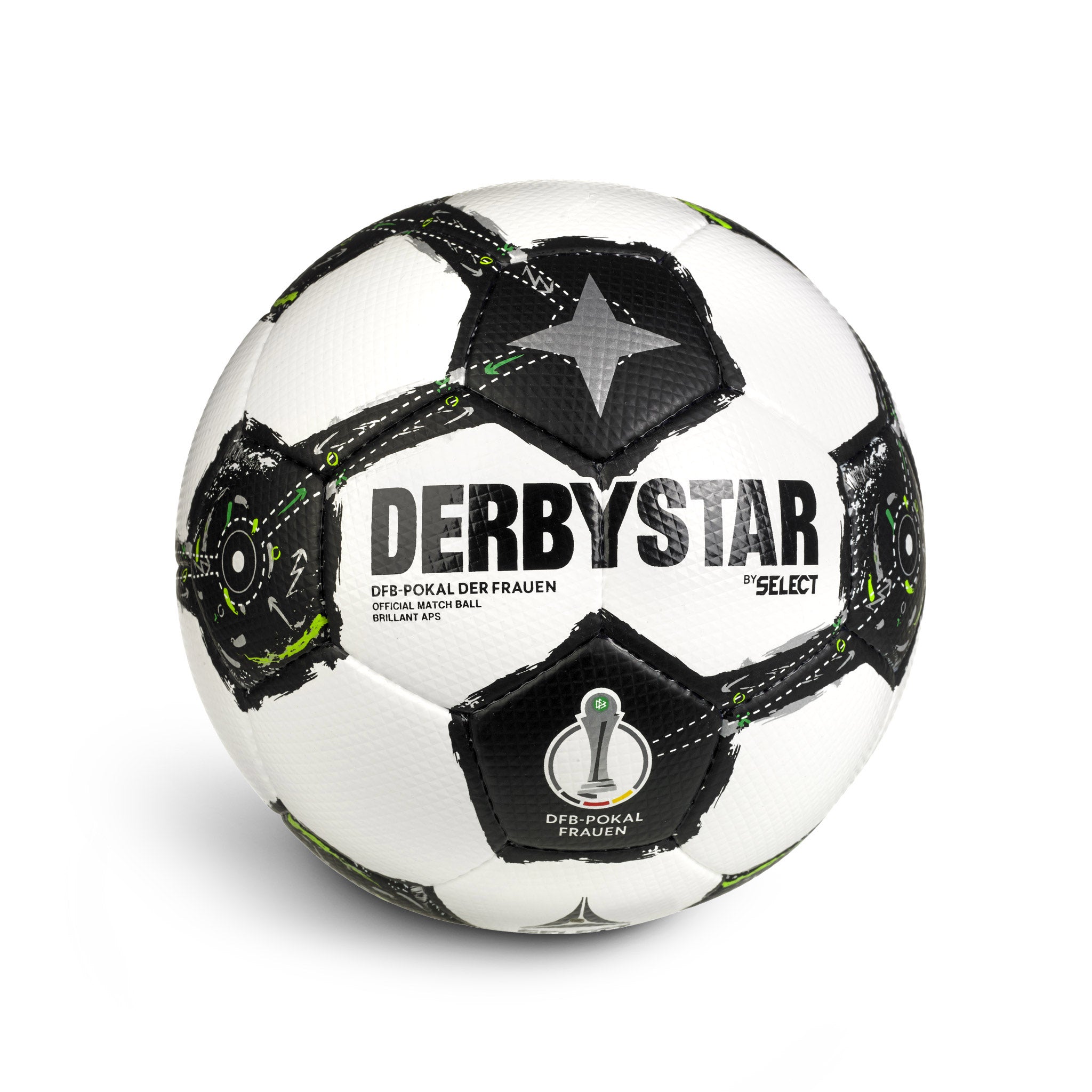 DFB-Pokal Brillant APS Frauen #farbe_weiß/schwarz/grün