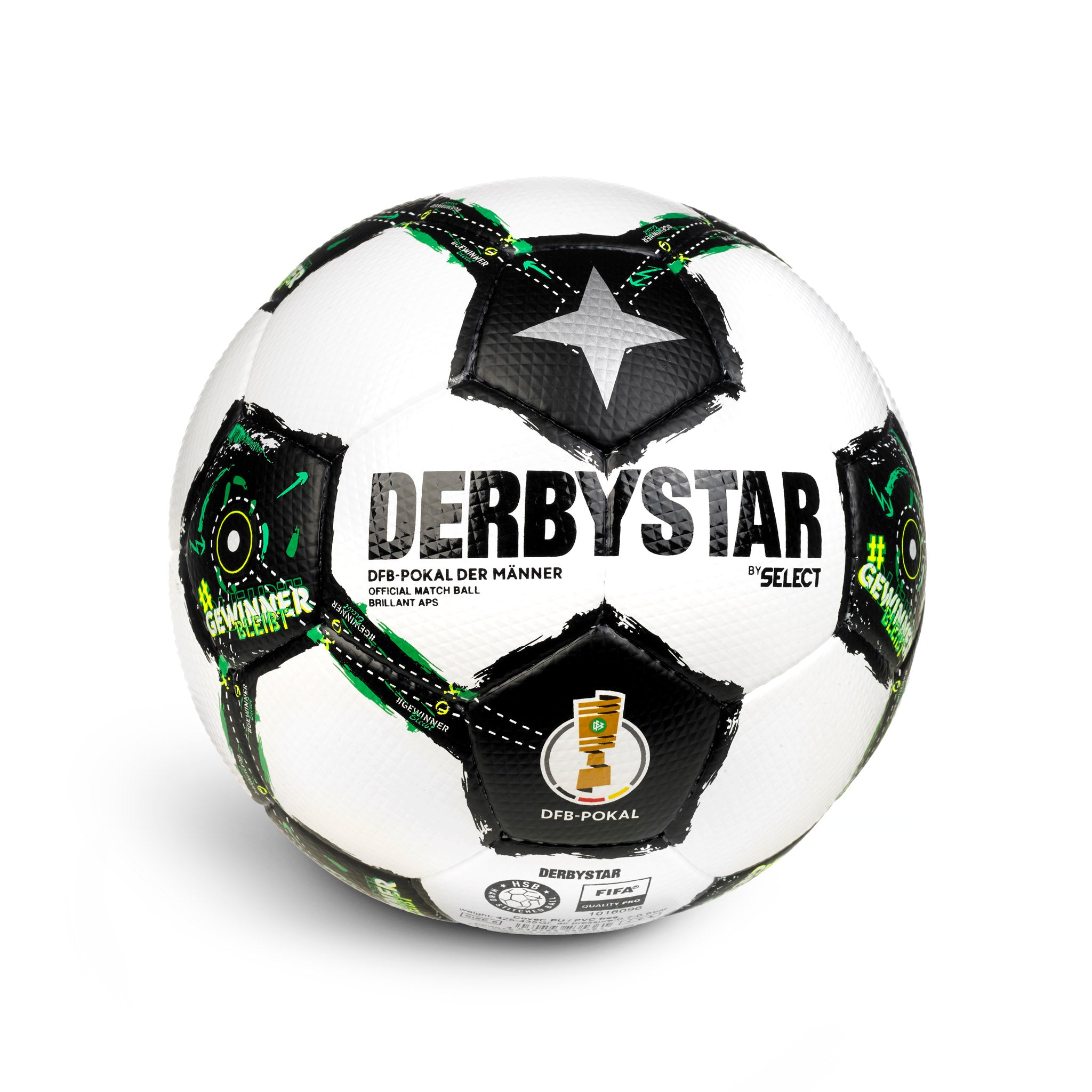 DFB-Pokal Brillant APS Männer #farbe_weiß/schwarz/grün