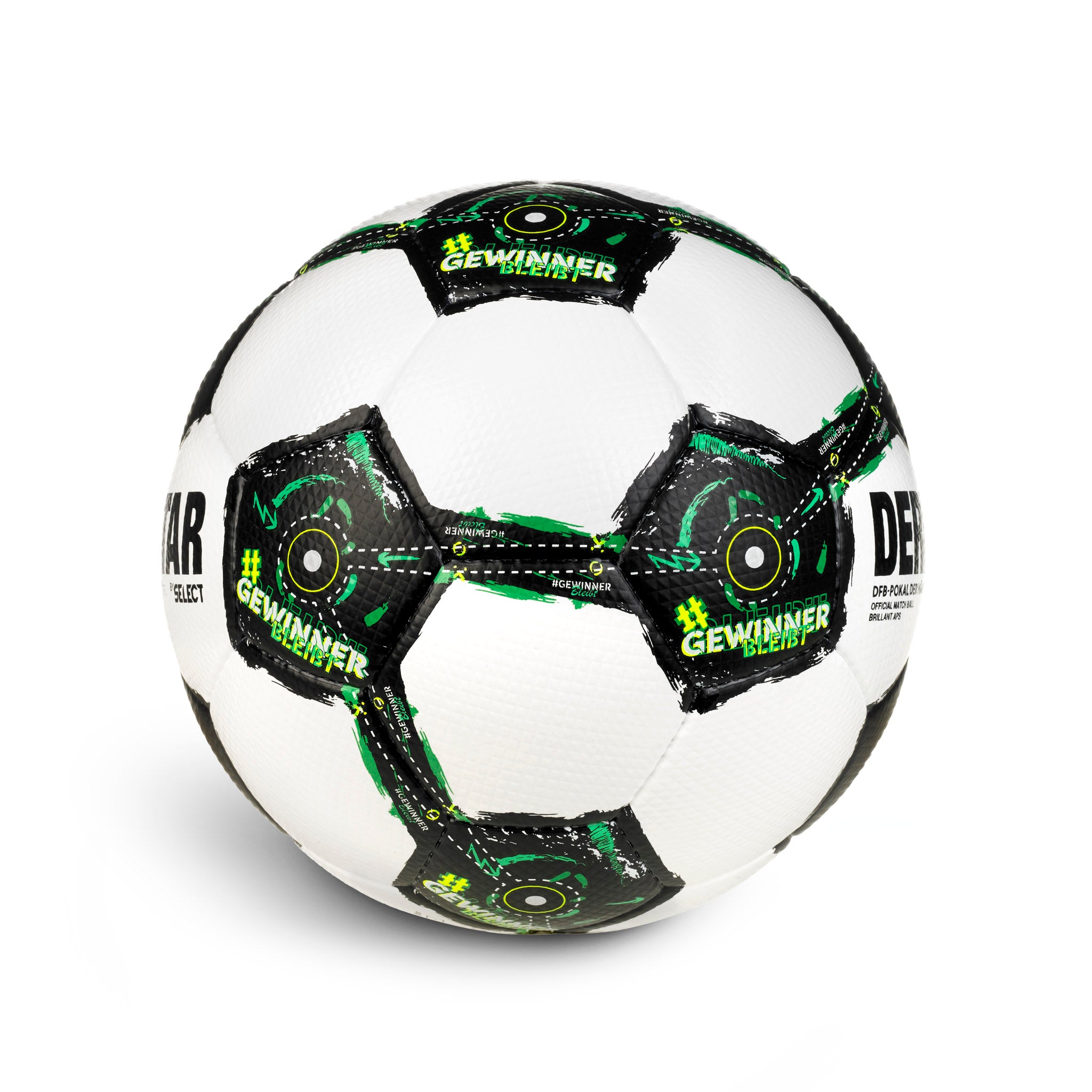 DFB-Pokal Brillant APS Männer #farbe_weiß/schwarz/grün