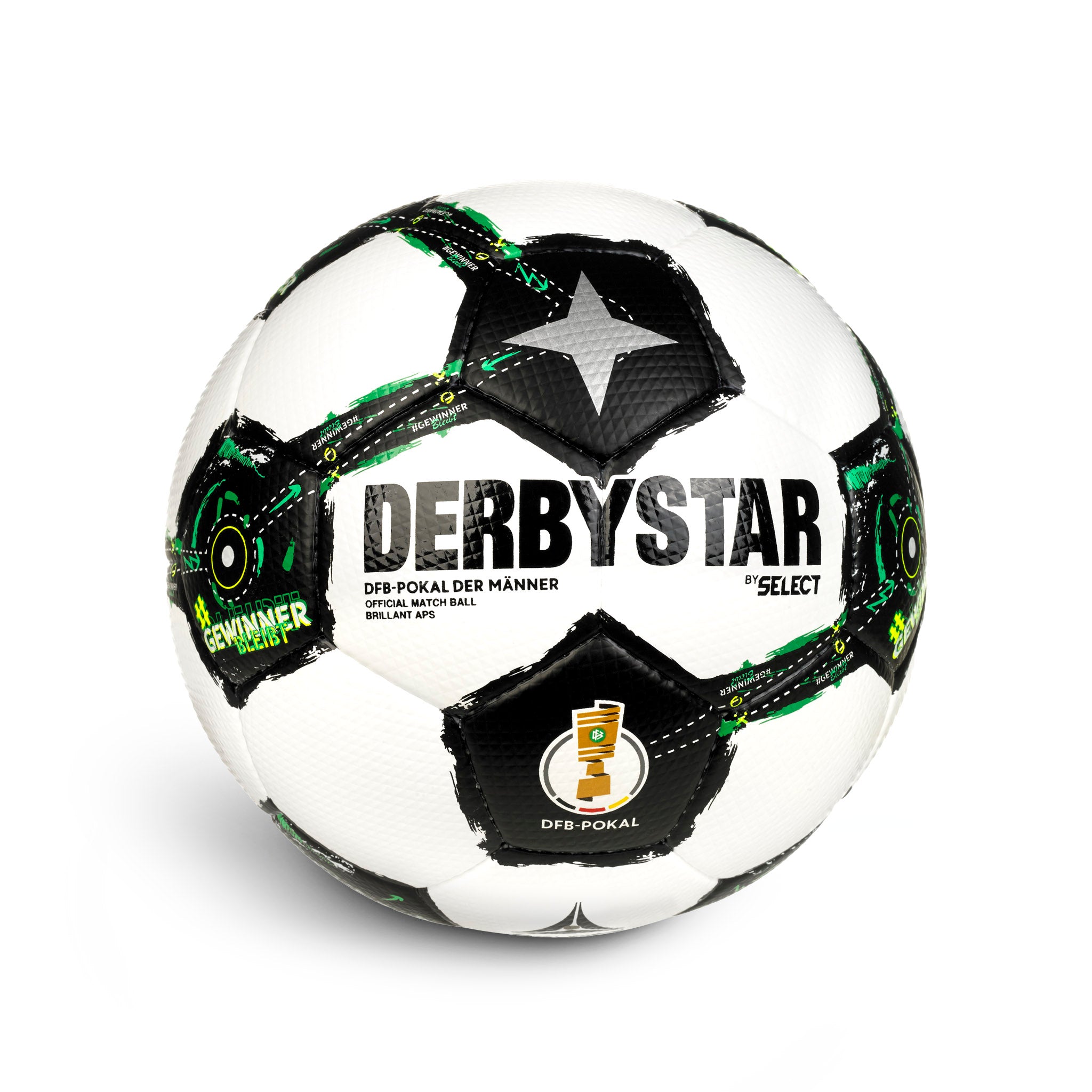 DFB-Pokal Brillant APS Männer #farbe_weiß/schwarz/grün