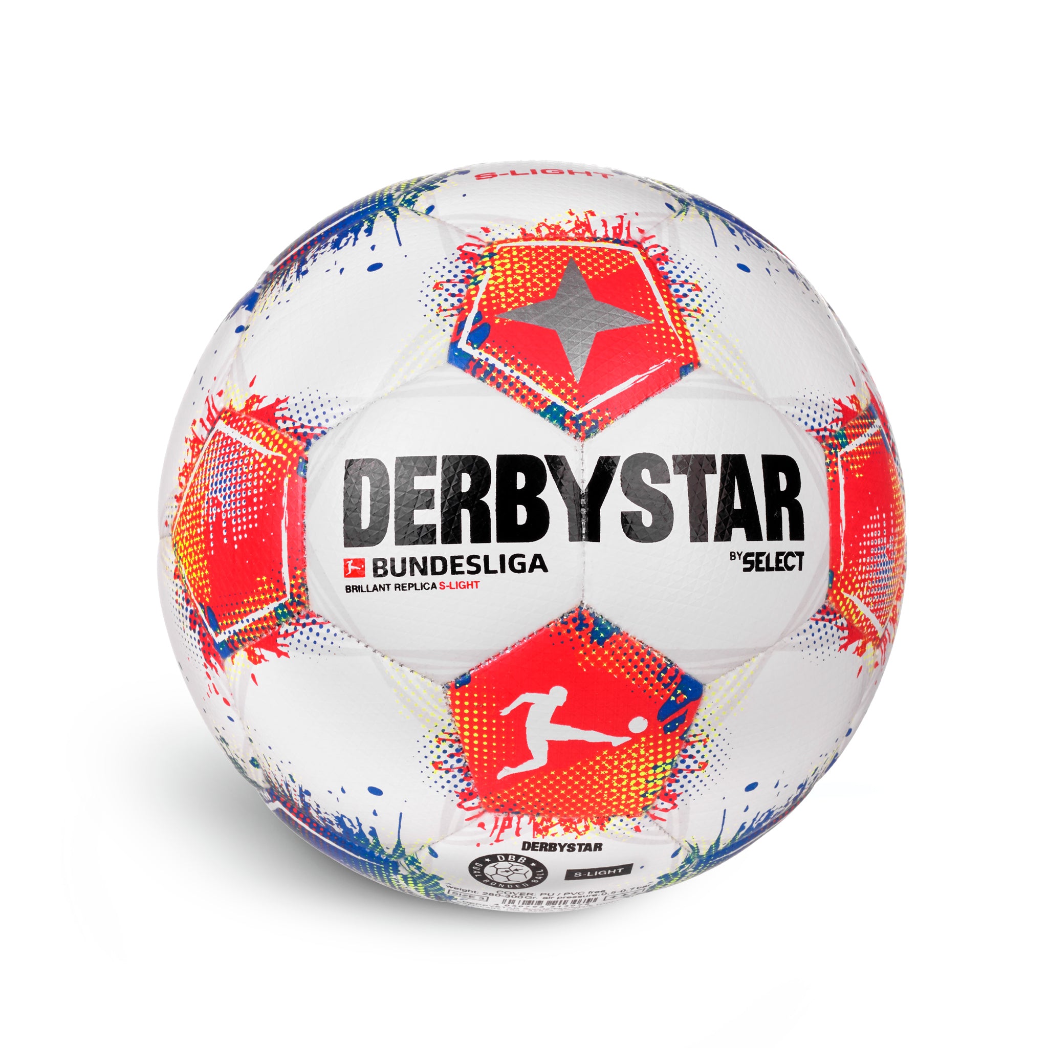 Bundesliga Brillant Replica S-Light v25 (290g) #farbe_weiĂź/blau/rot