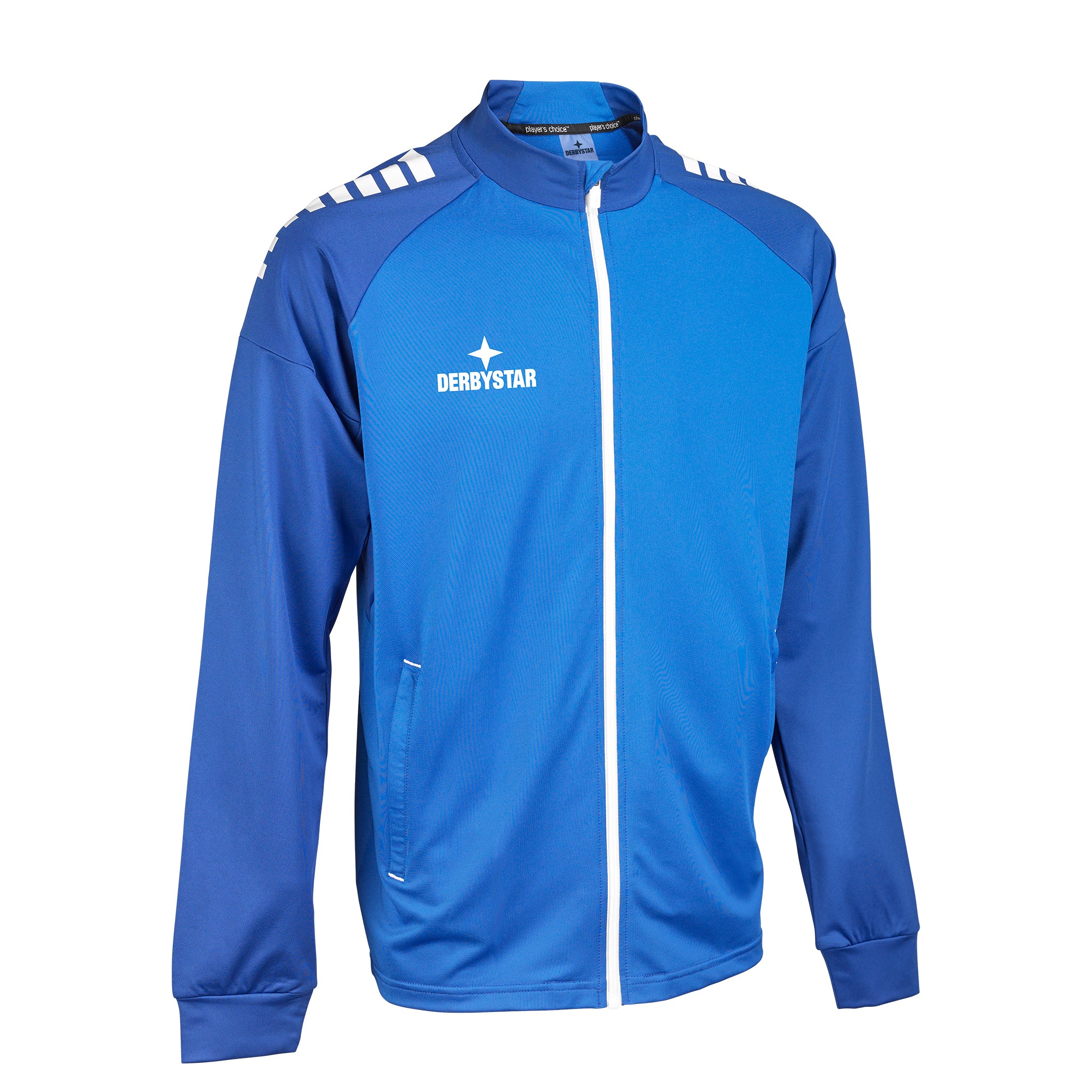 Madrid Trainingsjacke #farbe_blau/weiß