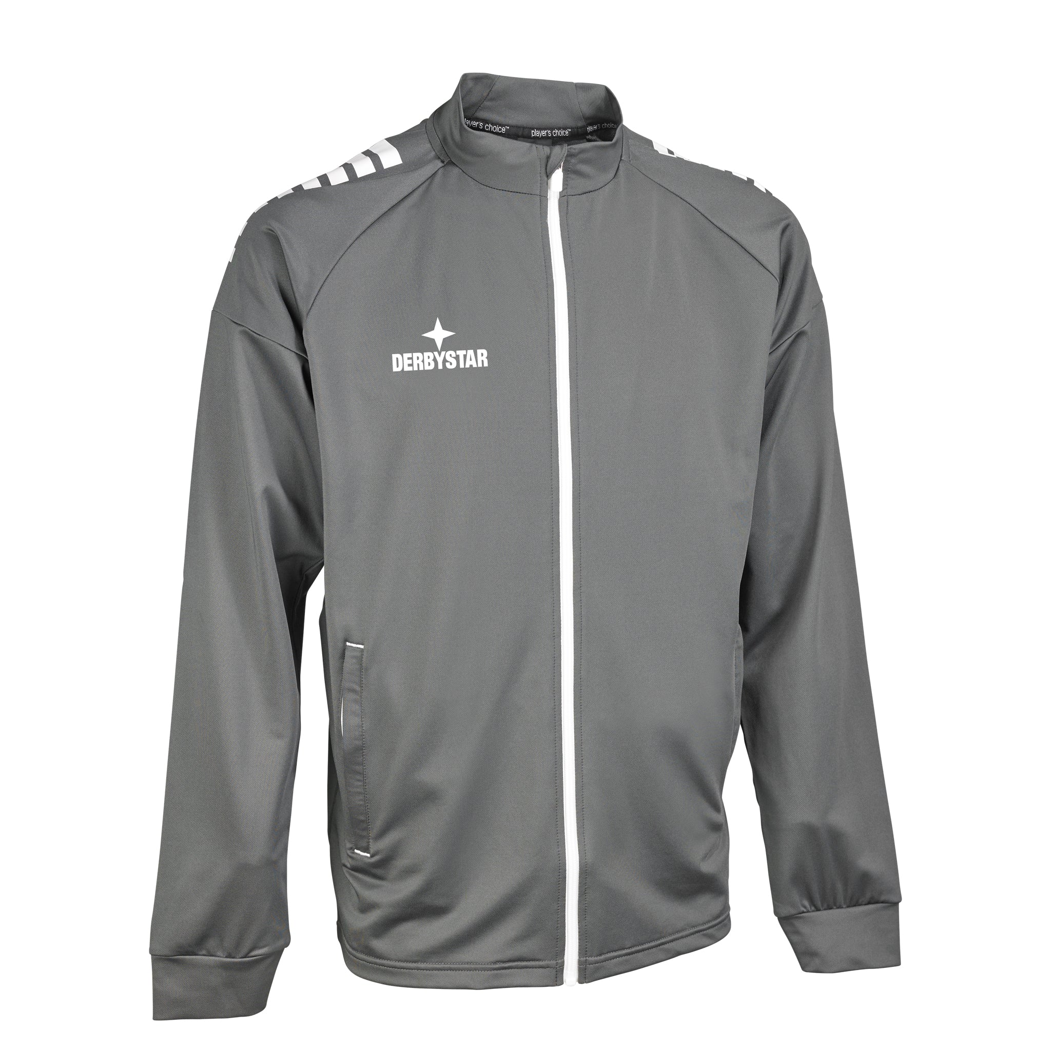 Madrid Trainingsjacke #farbe_grau/weiß