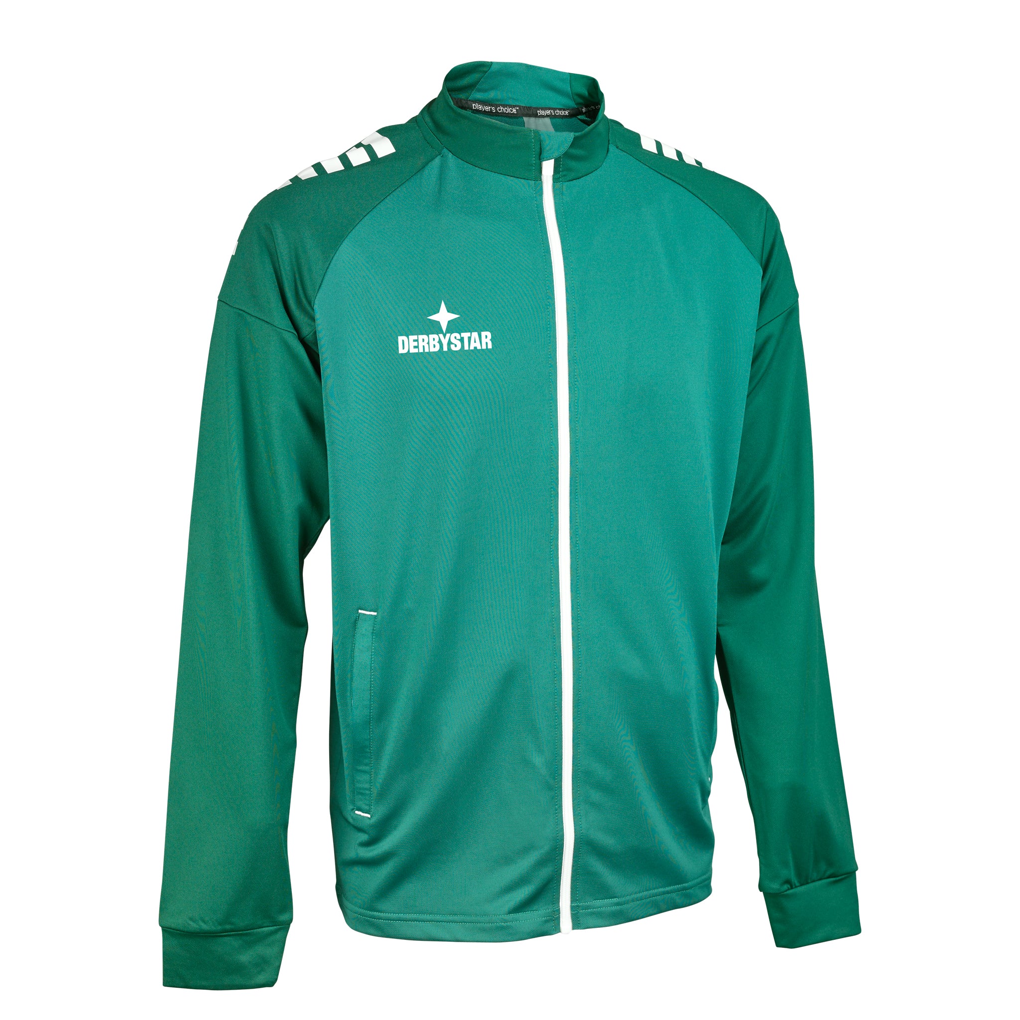 Madrid Trainingsjacke #farbe_grün/weiß