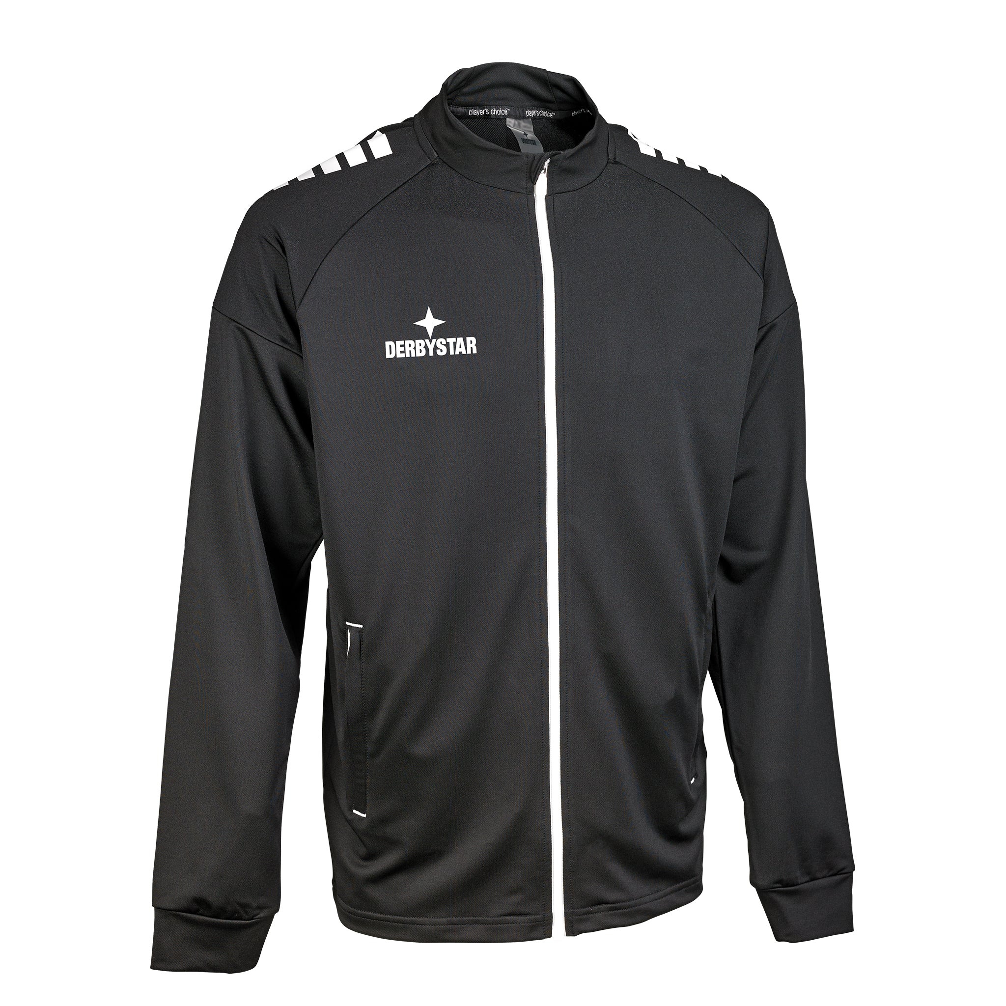 Madrid Trainingsjacke #farbe_schwarz/weiß