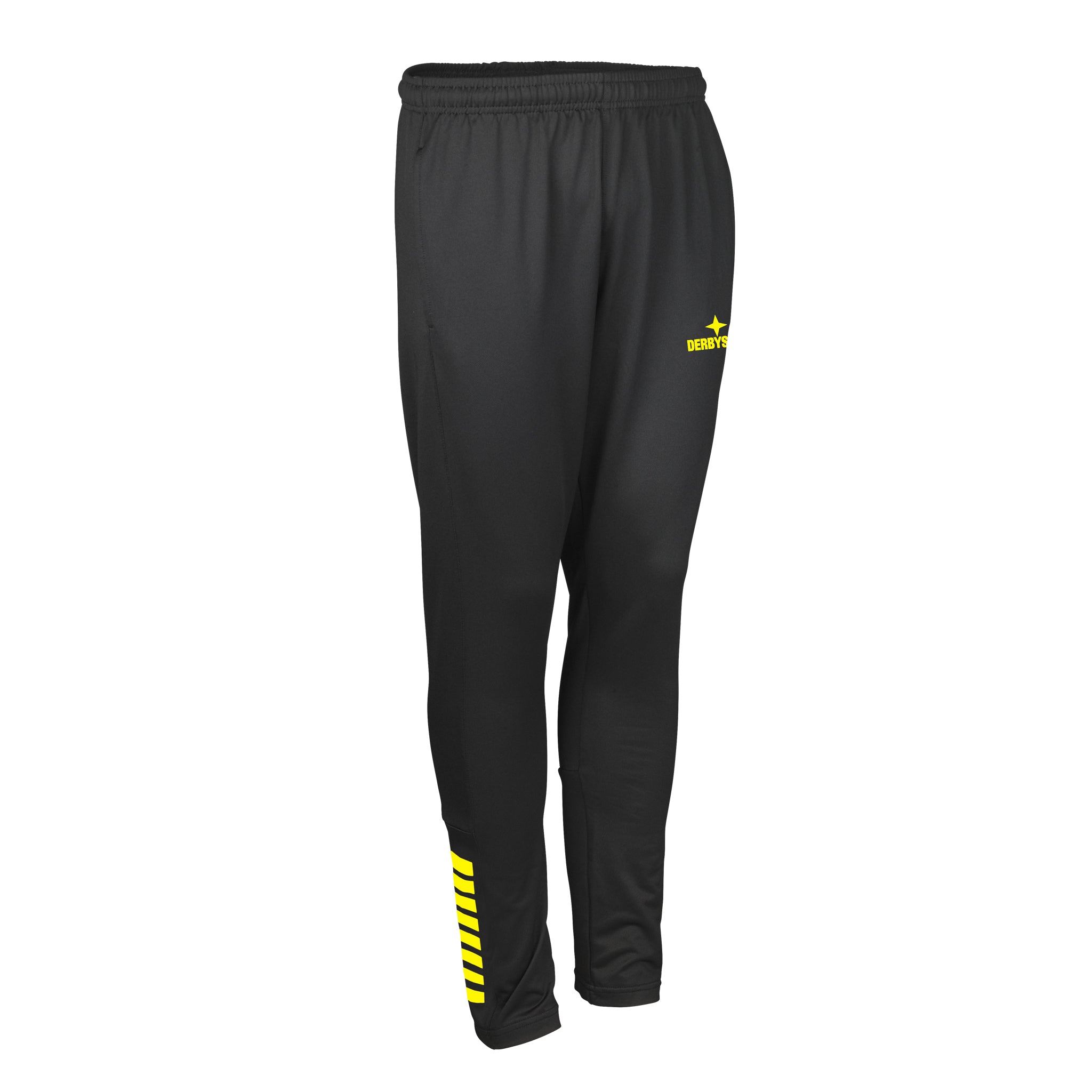 Madrid Trainingshose Slim #farbe_schwarz/gelb