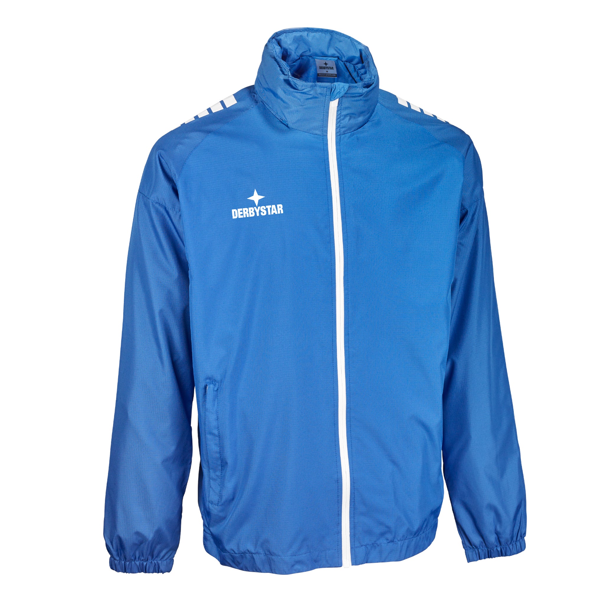 Madrid Allwetterjacke #farbe_blau/weiß