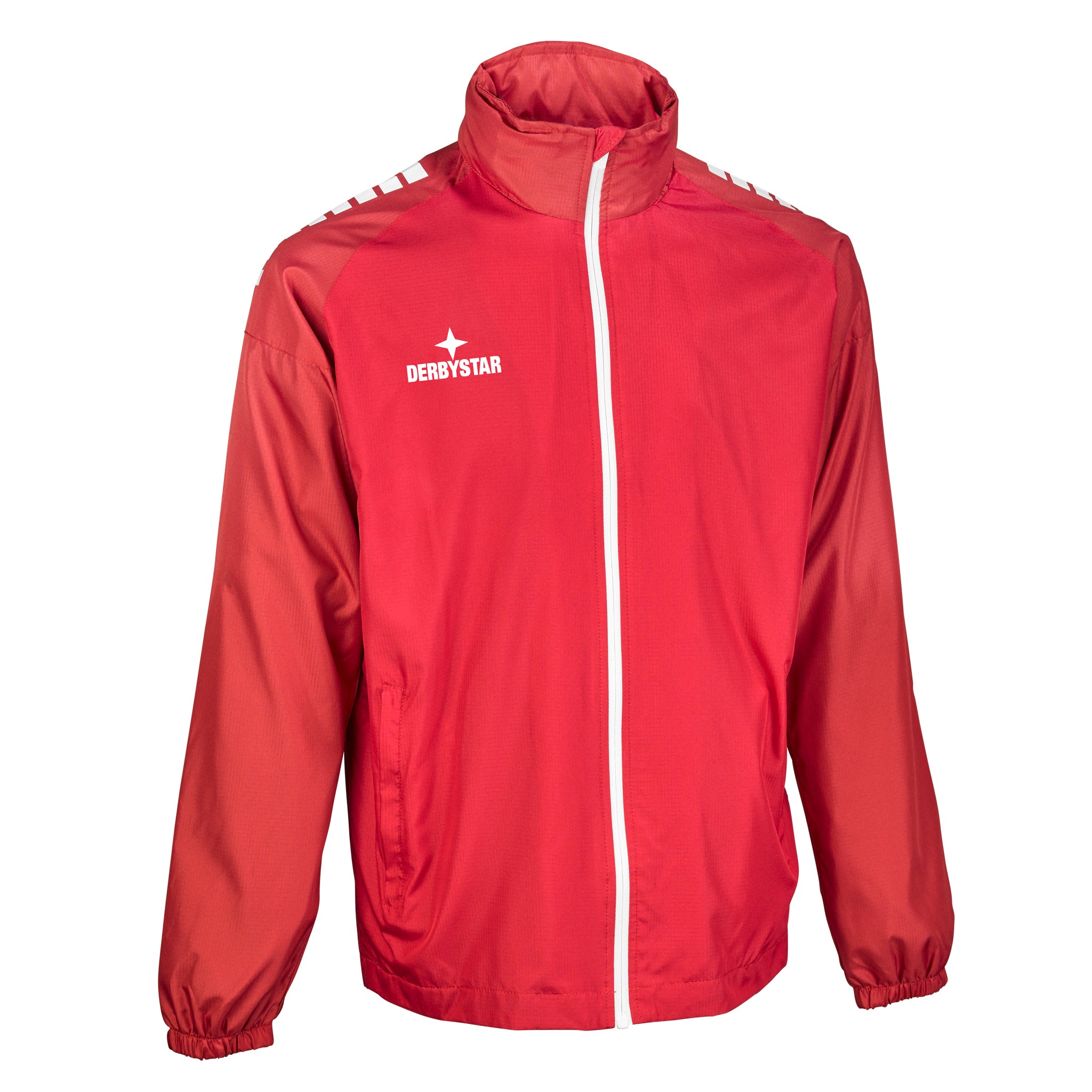 Madrid Allwetterjacke #farbe_rot/weiß