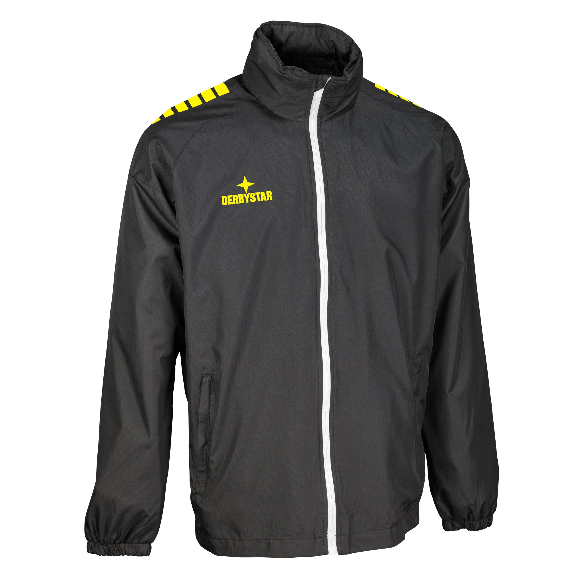 Madrid Allwetterjacke #farbe_schwarz/gelb