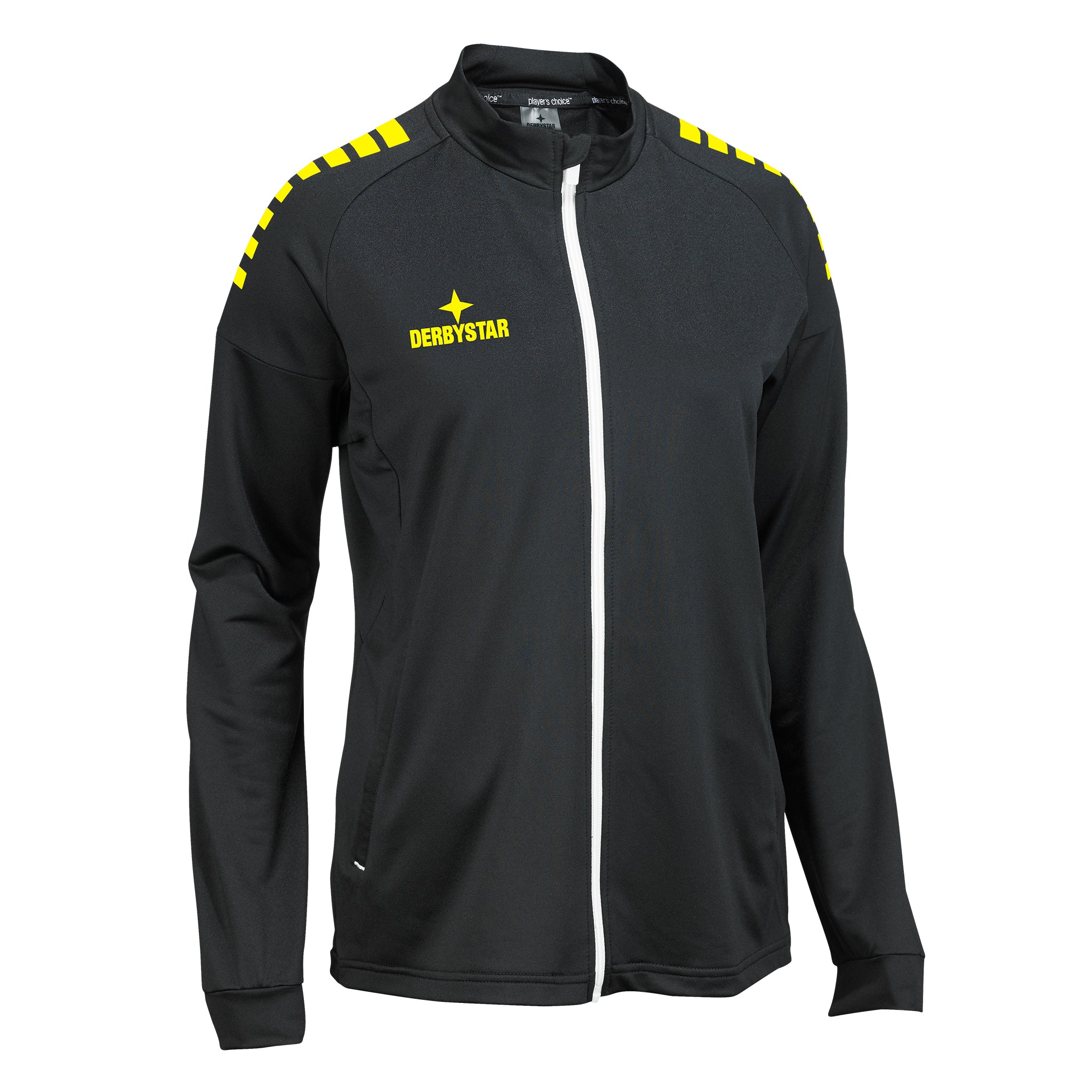 Madrid Trainingsjacke Frauen #farbe_schwarz/gelb