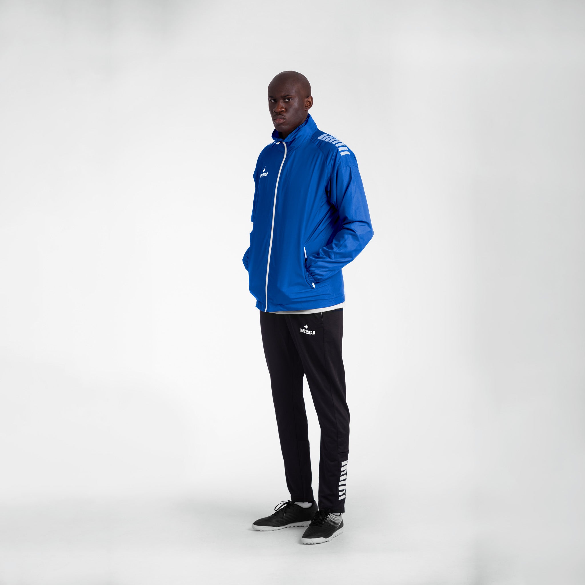 Madrid Allwetterjacke #farbe_blau/weiß #farbe_blau/weiß