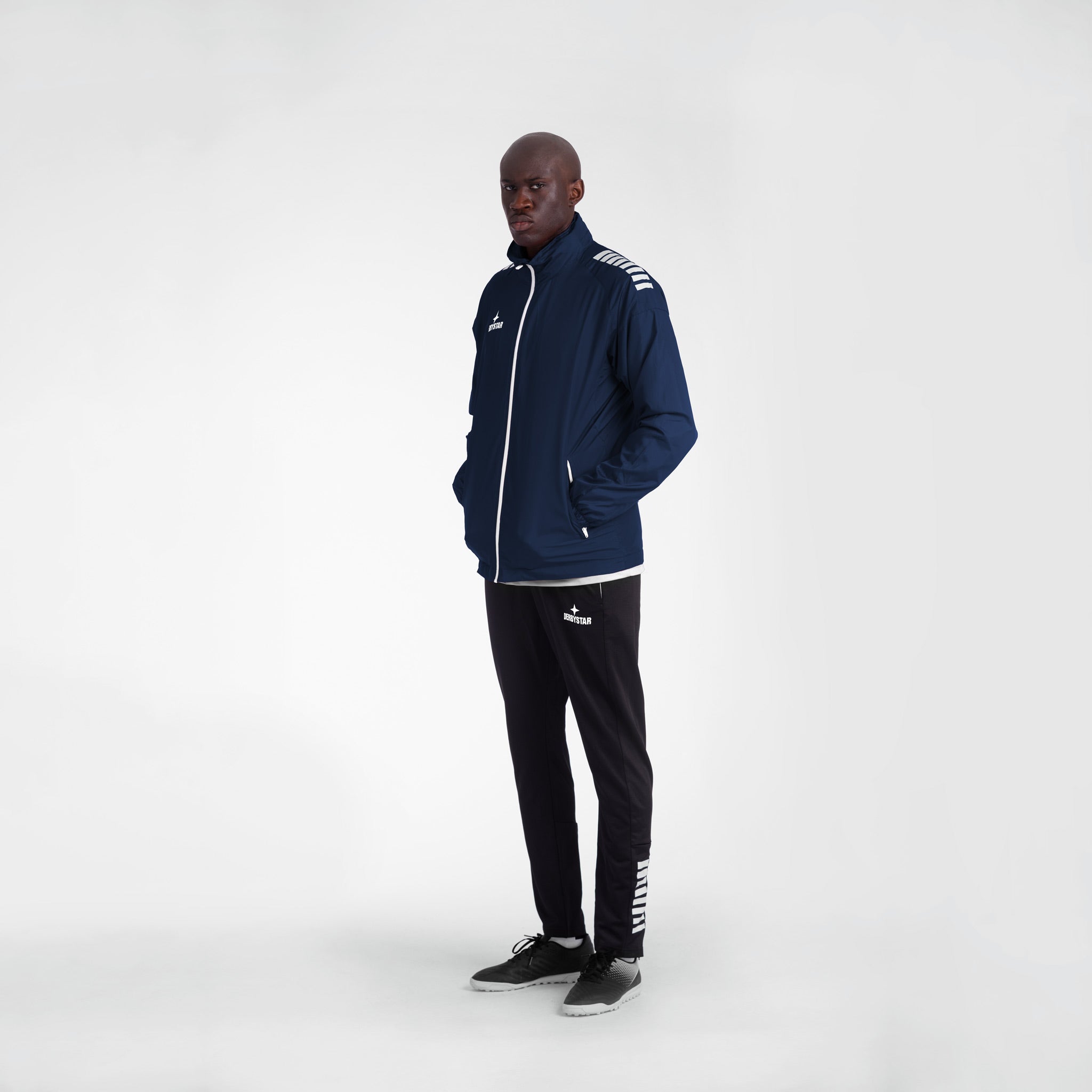 Madrid Allwetterjacke #farbe_navy/weiß #farbe_navy/weiß