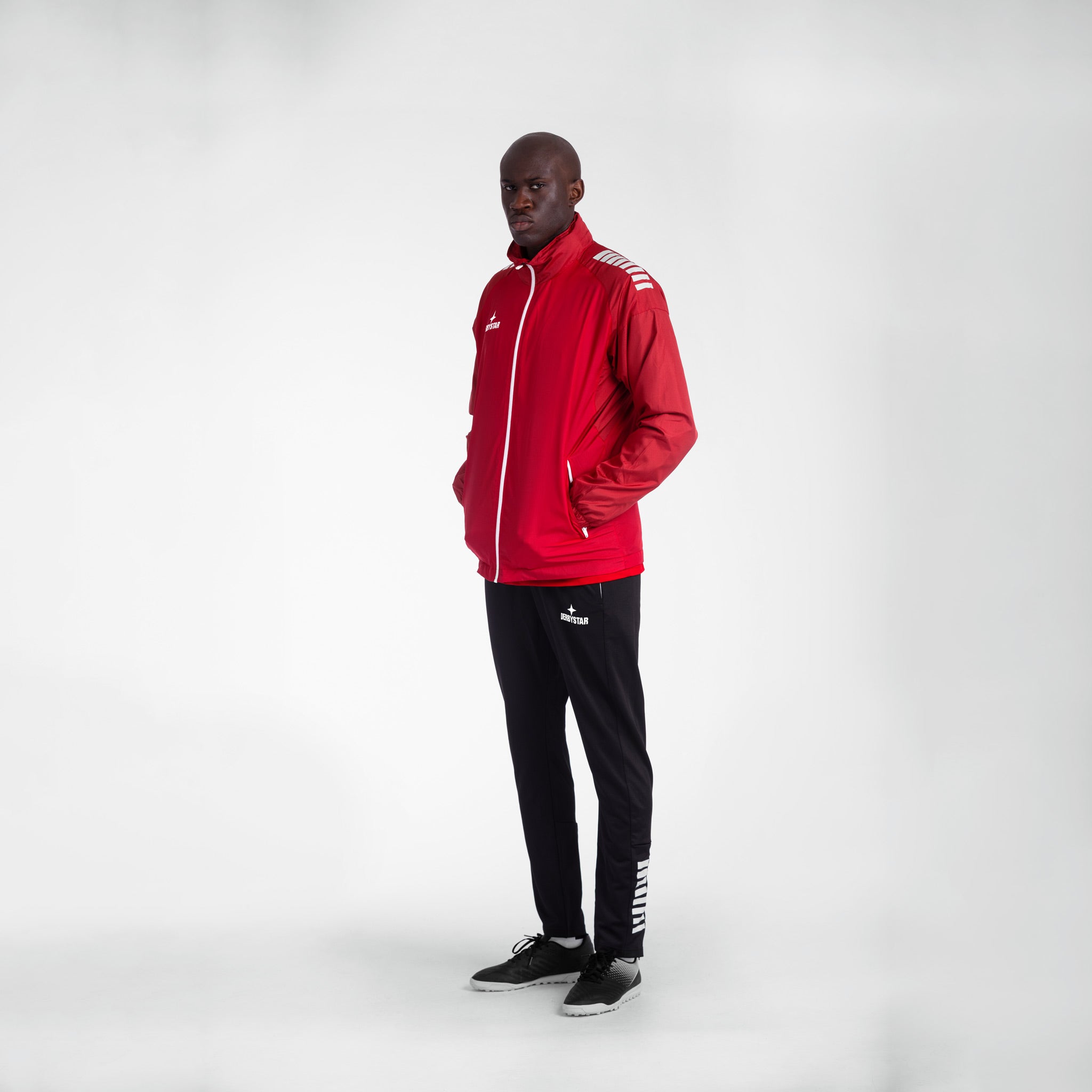 Madrid Allwetterjacke #farbe_rot/weiß #farbe_rot/weiß