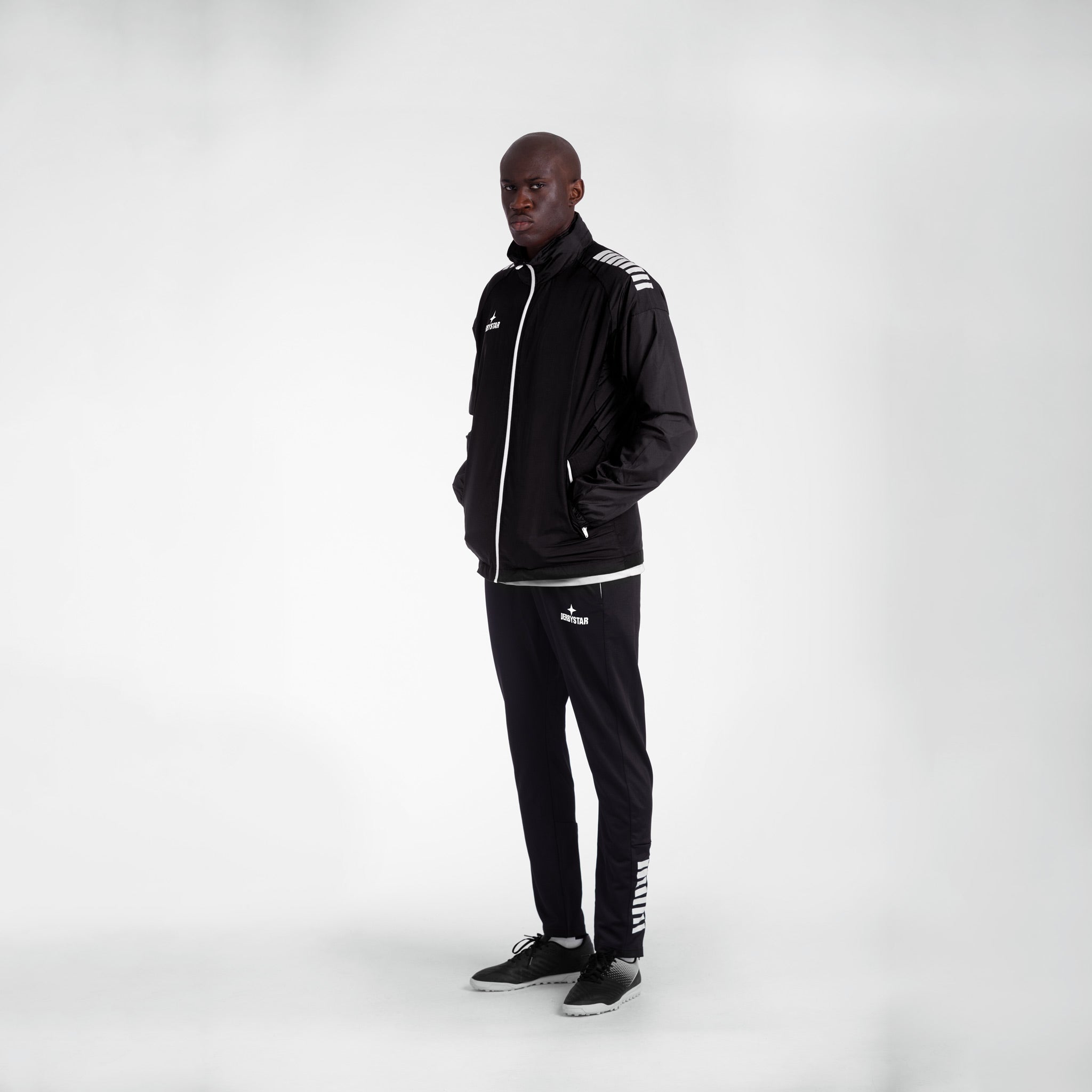 Madrid Allwetterjacke #farbe_schwarz/weiß #farbe_schwarz/weiß