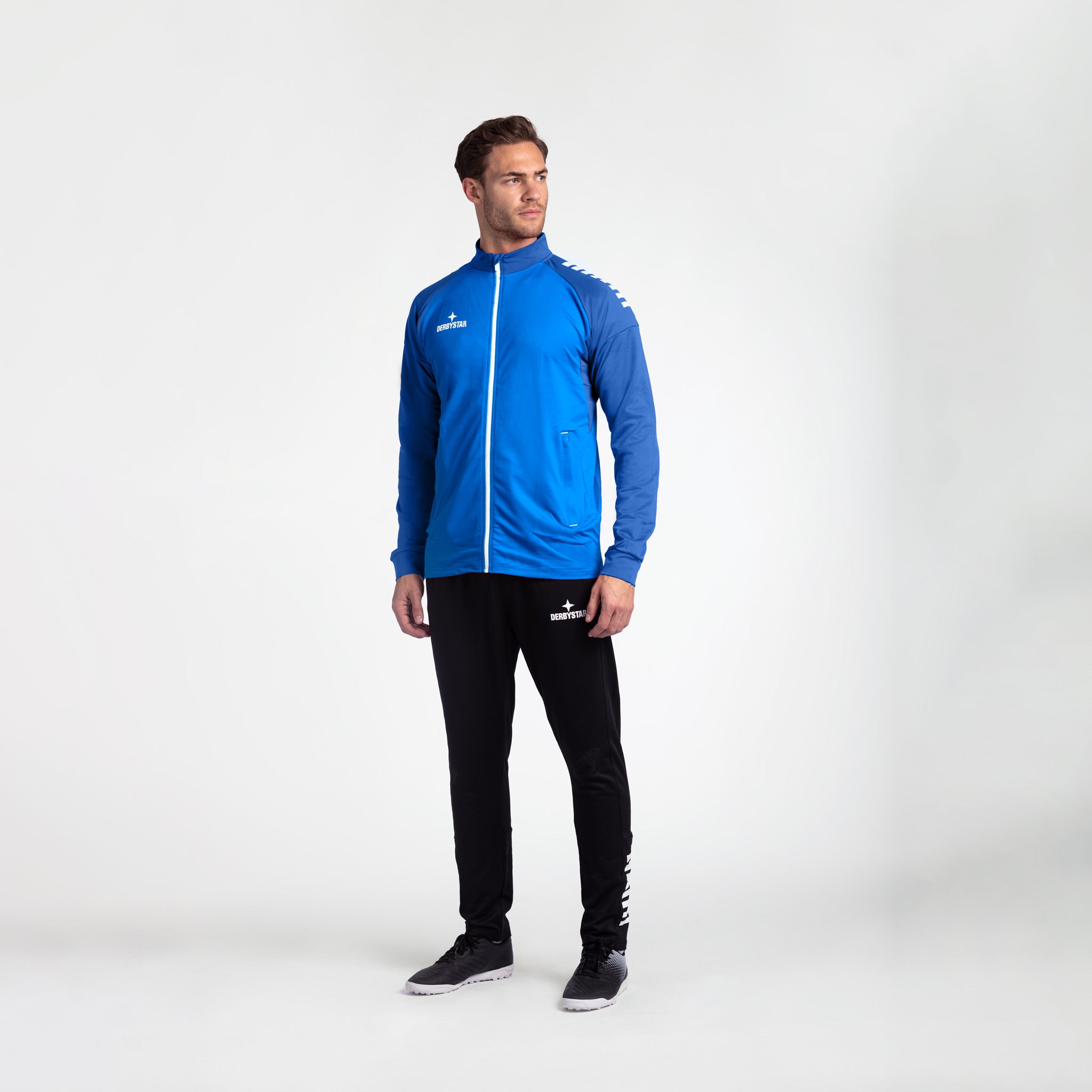 Madrid Trainingsjacke #farbe_blau/weiß #farbe_blau/weiß
