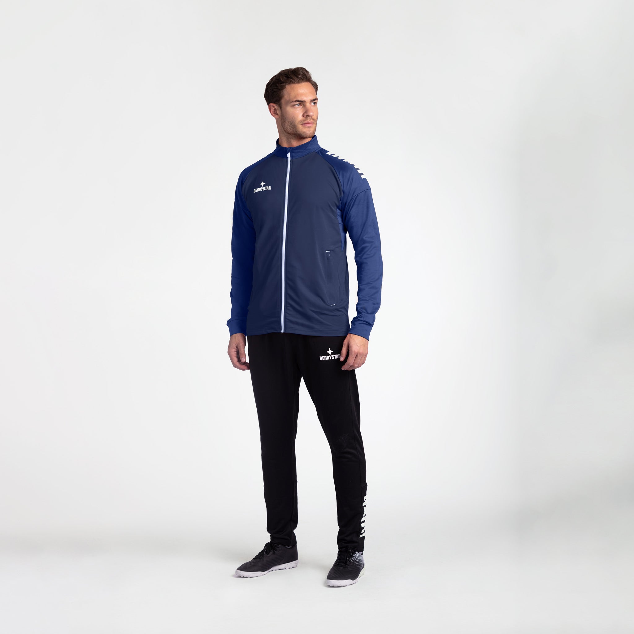 Madrid Trainingsjacke #farbe_navy/weiß #farbe_navy/weiß