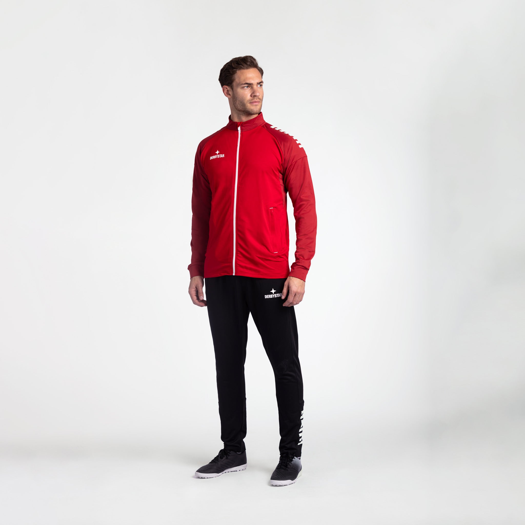Madrid Trainingsjacke #farbe_rot/weiß #farbe_rot/weiß
