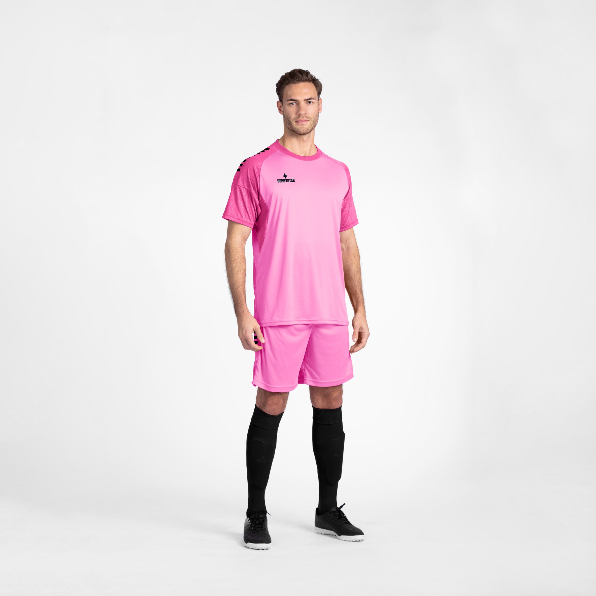Madrid Hose #farbe_pink/schwarz #farbe_pink/schwarz
