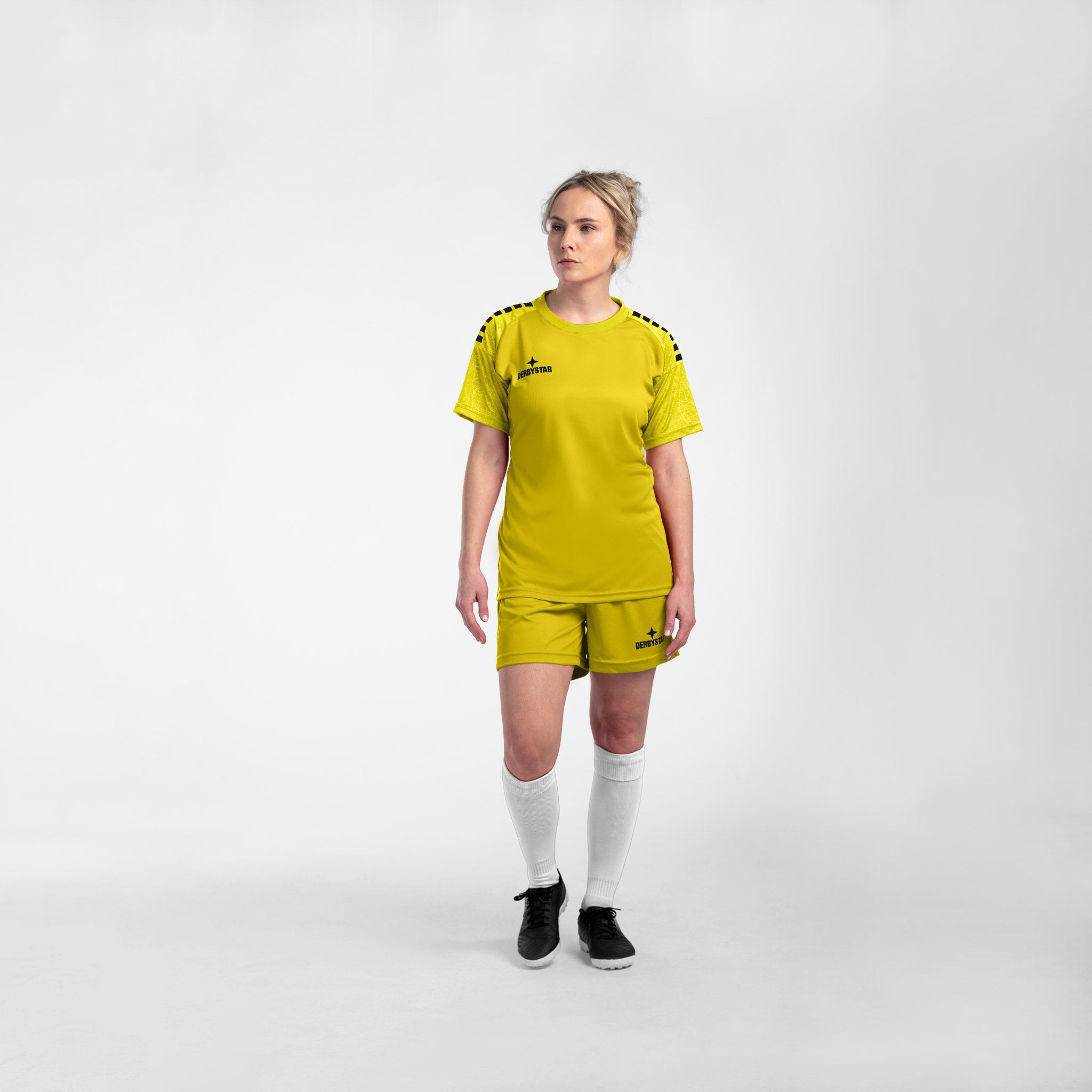 Madrid Trikot Frauen #farbe_gelb/schwarz #farbe_gelb/schwarz