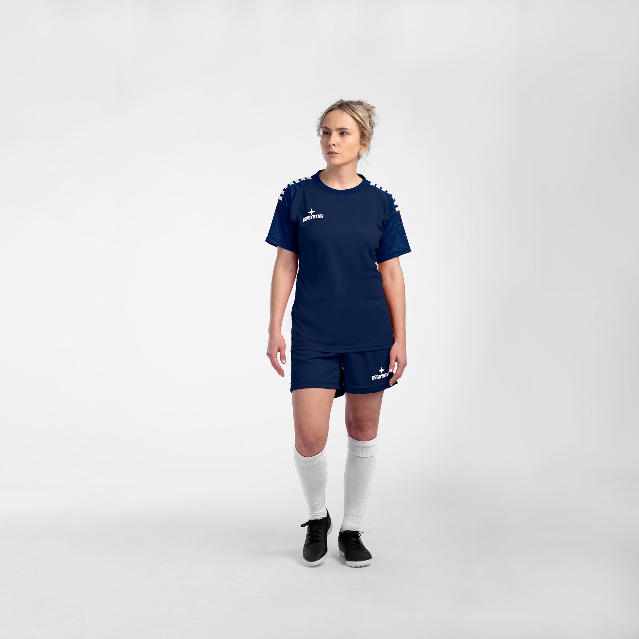 Madrid Hose Frauen #farbe_navy/weiß