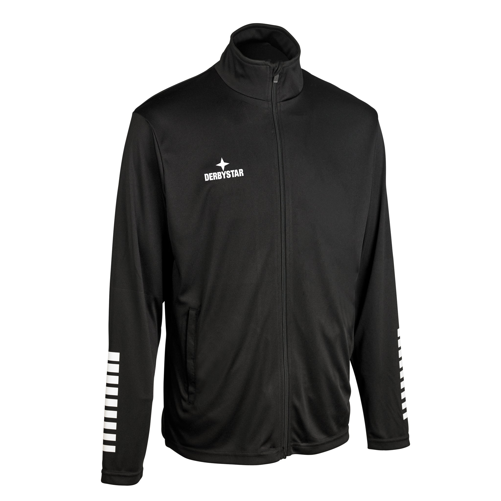 Contra Polyesterjacke #farbe_schwarz/weiß