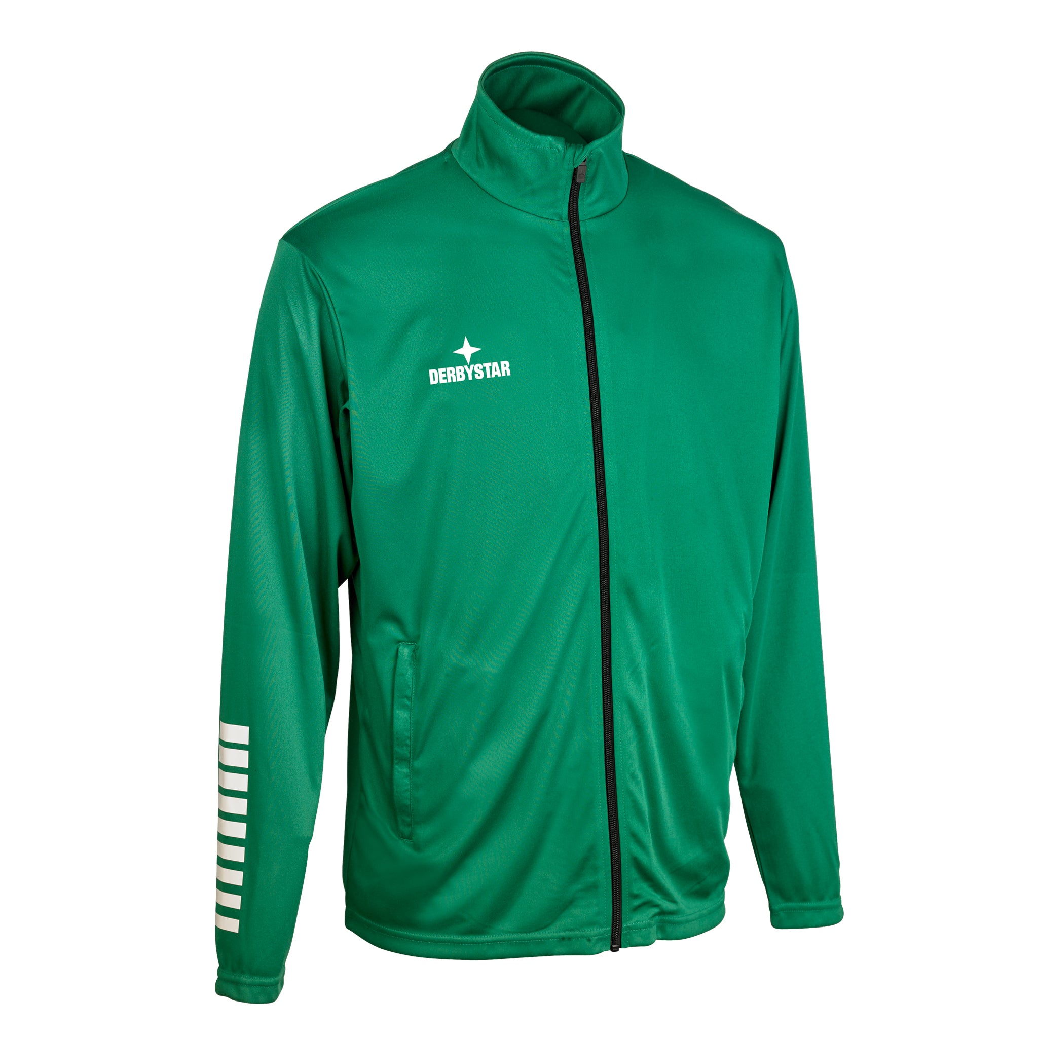 Contra Polyesterjacke #farbe_grün/weiß